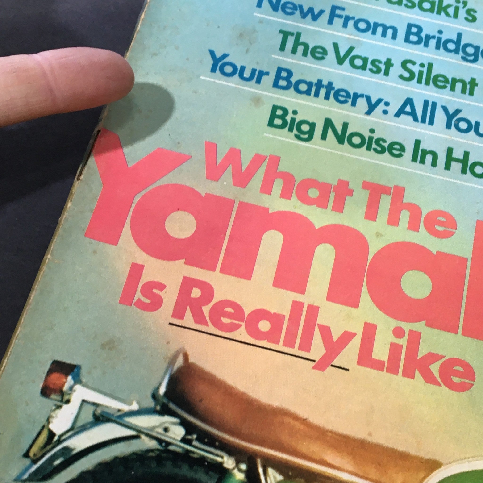 VTG Cycle Magazine May 1970 - Kawasaki 100cc Trail Boss / Bridgestone 350cc GTO