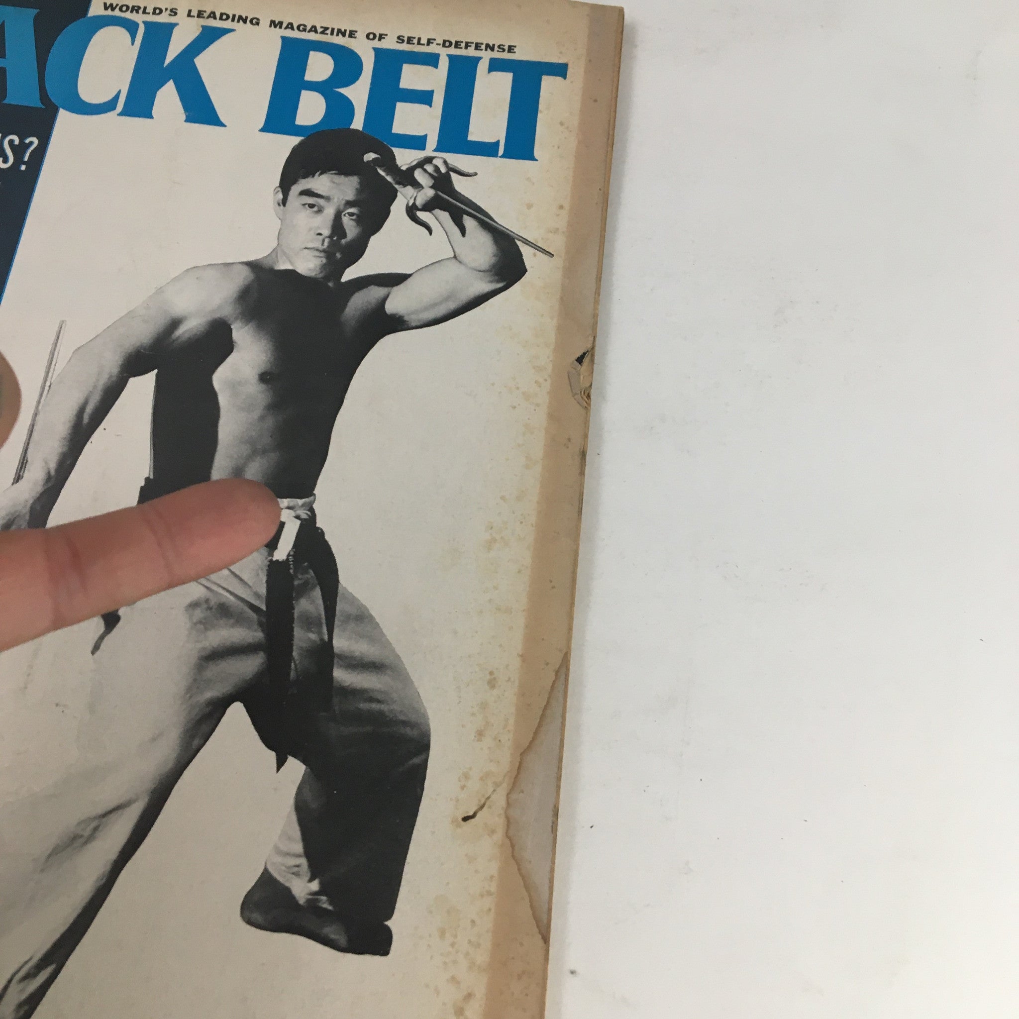 Black Belt Magazine December 1967 Vol. 5 No. 12 Fumio Demura No Label