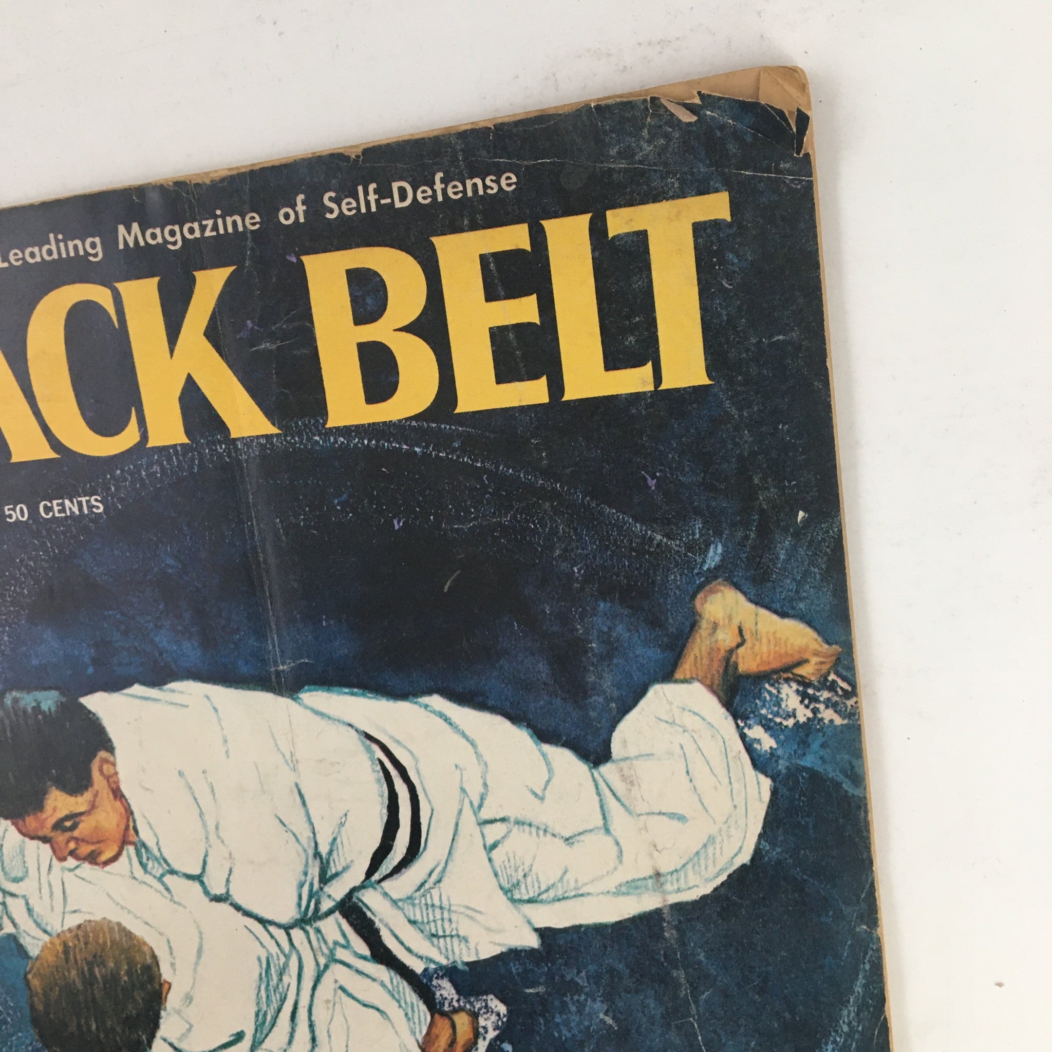 Black Belt Magazine January 1966 Vol. 4 No. 1 The Tsurikomi-Goshi No Label