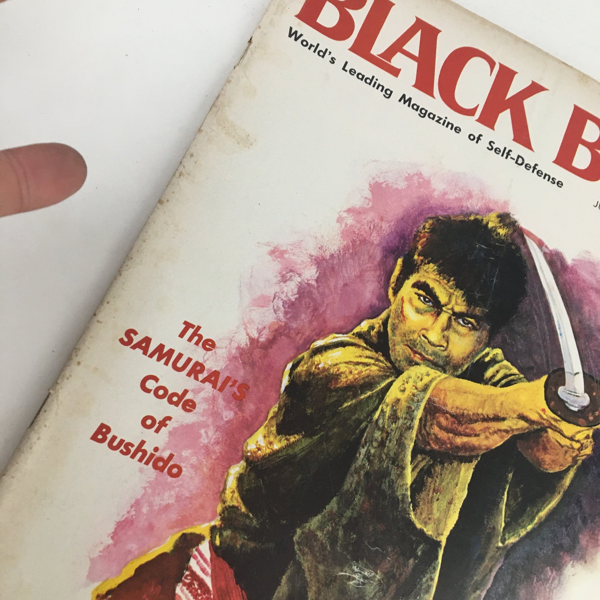 Black Belt Magazine July 1966 Vol. 4 No. 6 The Samurai Code of Bushido No Label