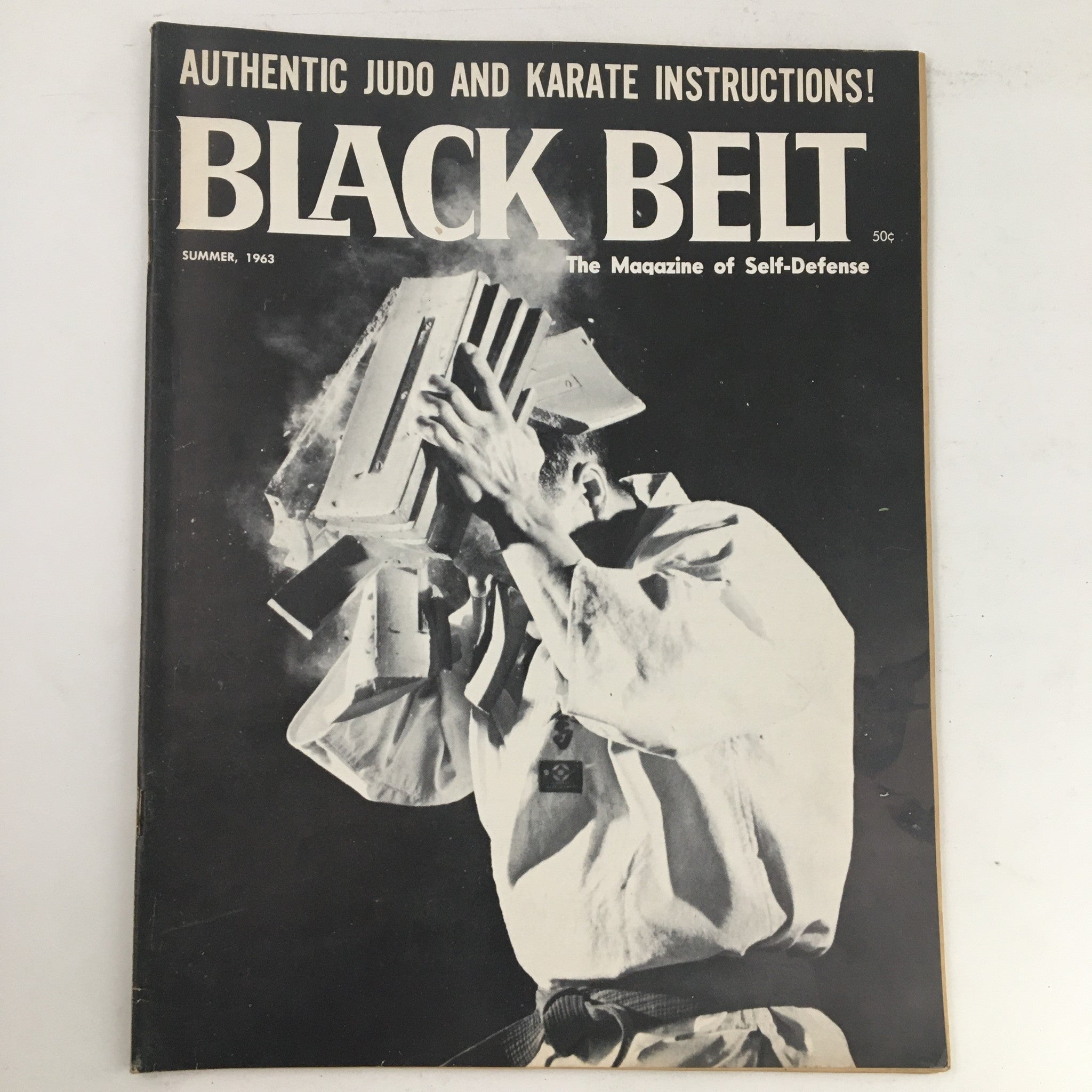 Black Belt Magazine Summer 1963 Vol. 1 No. 6 Mas Oyama Speaks Out No Label