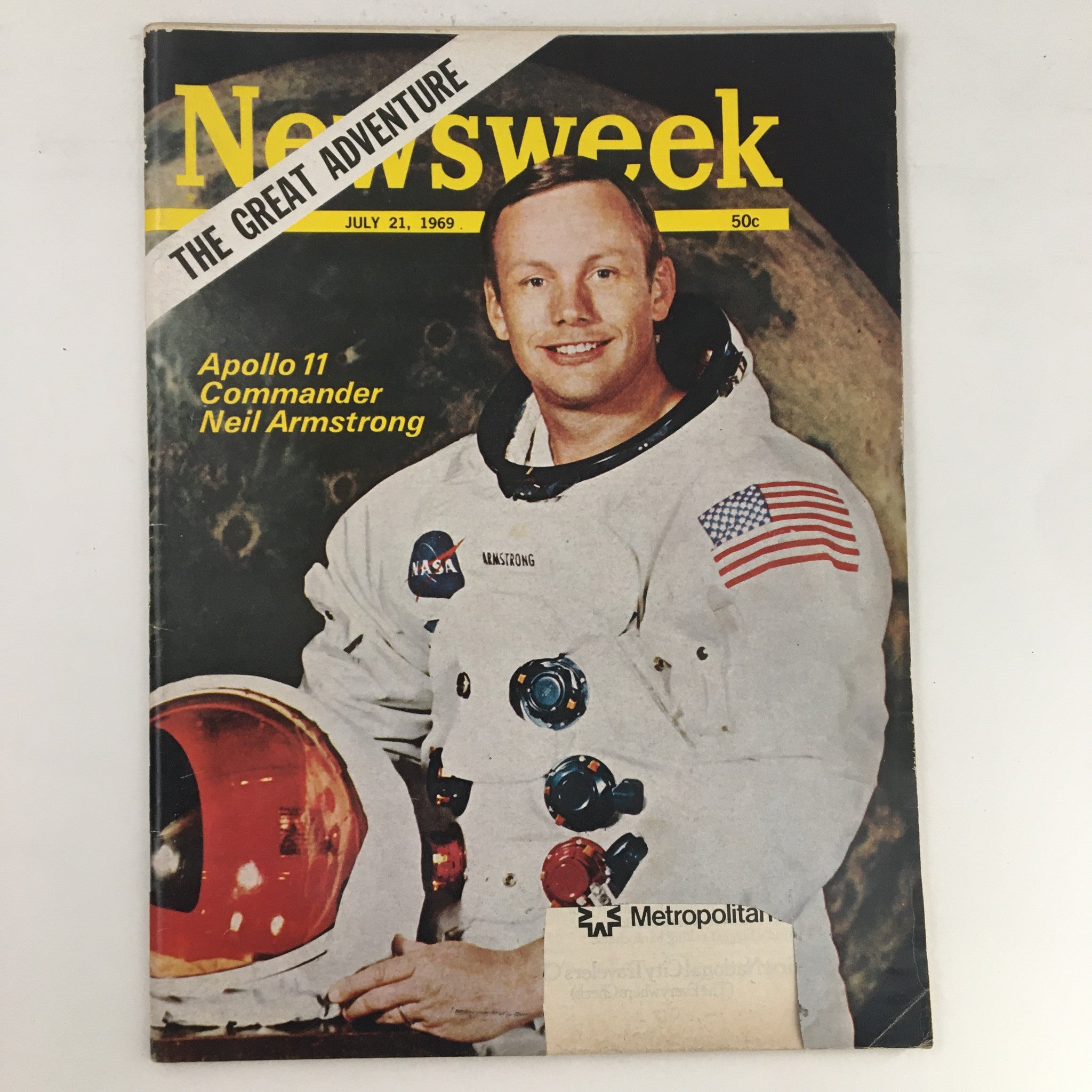 Newsweek Magazine July 21 1969 Apollo 11 Commander Neil Armstrong