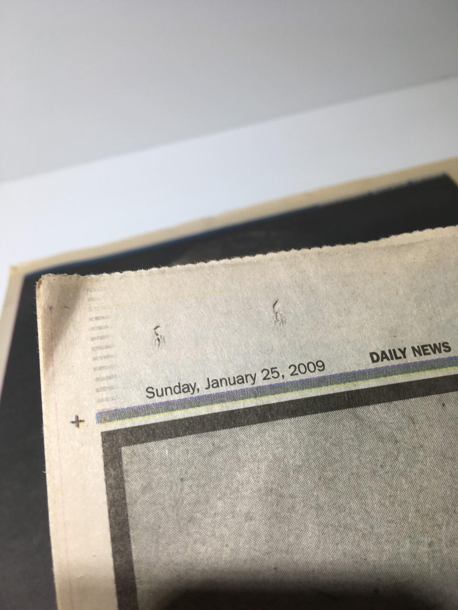 NY Daily News: Jan 25 2009 The First Days In The Life Of America's