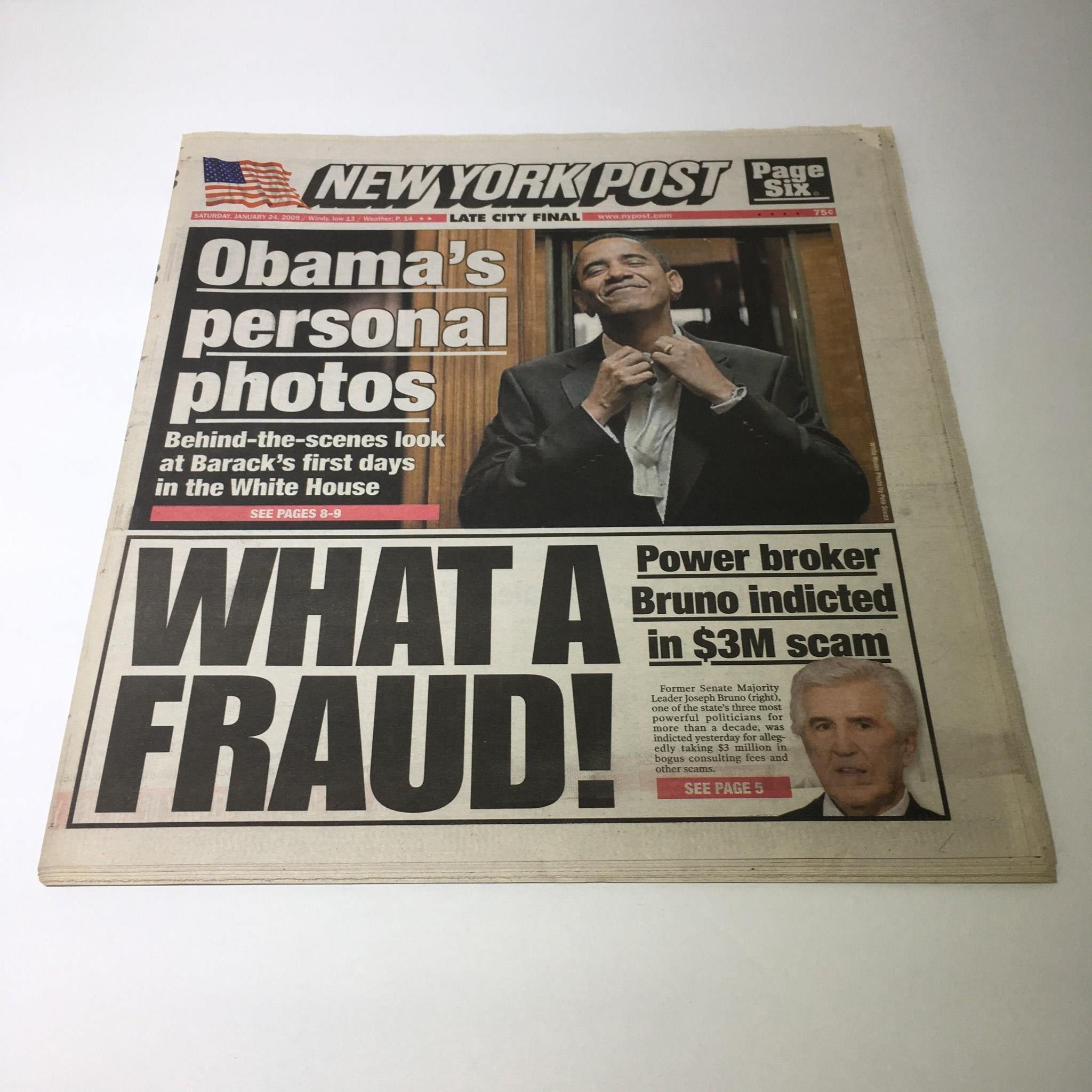 New York Post: Jan 24 2009 Obama's Personal Photos, What A Fraud!