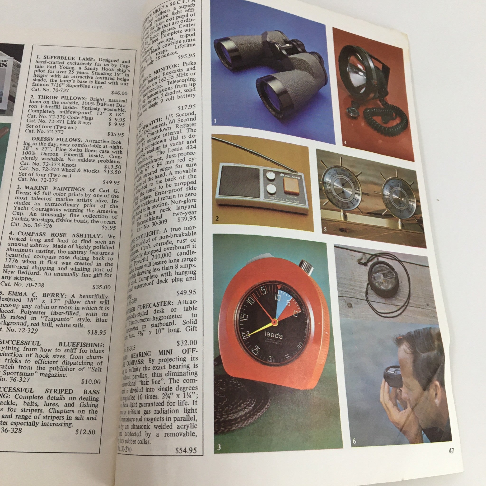 1975 Fall West Products Sailing Price Guide Catalog