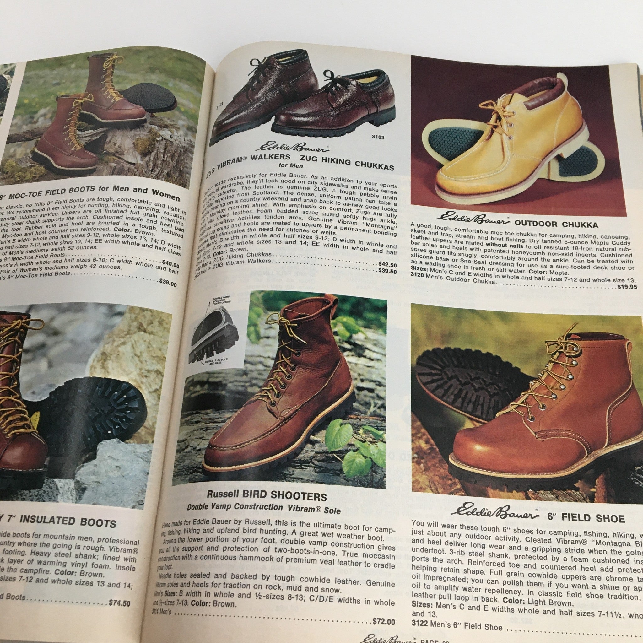 1976 Christmas Eddie Bauer Goose Down Garments Price Guide Catalog