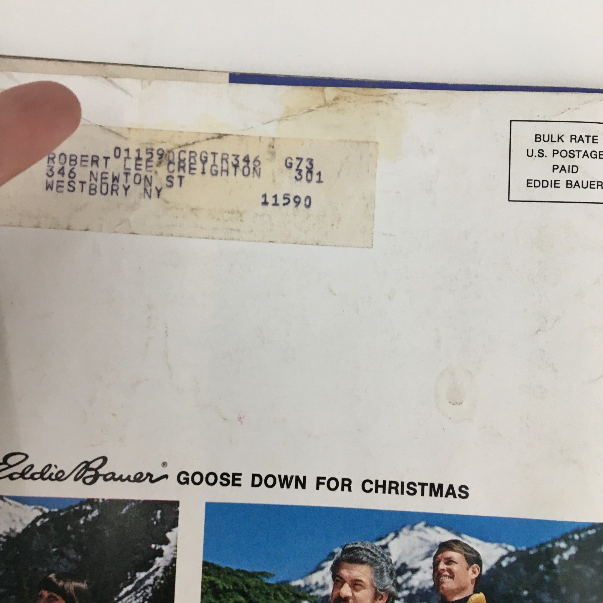 1976 Christmas Eddie Bauer Goose Down Garments Price Guide Catalog