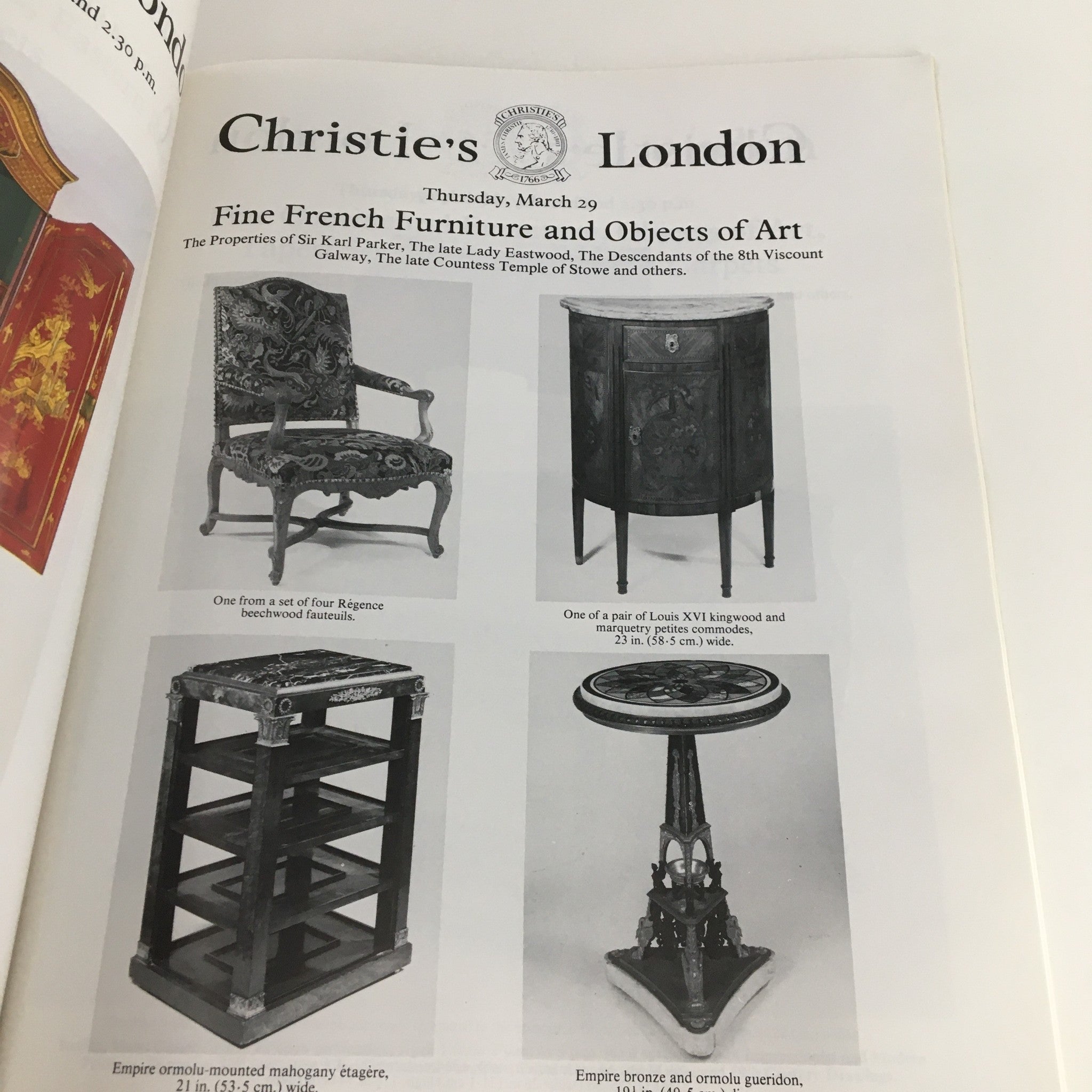 1979 James Christie's Important English Drawings & Watercolours Sales