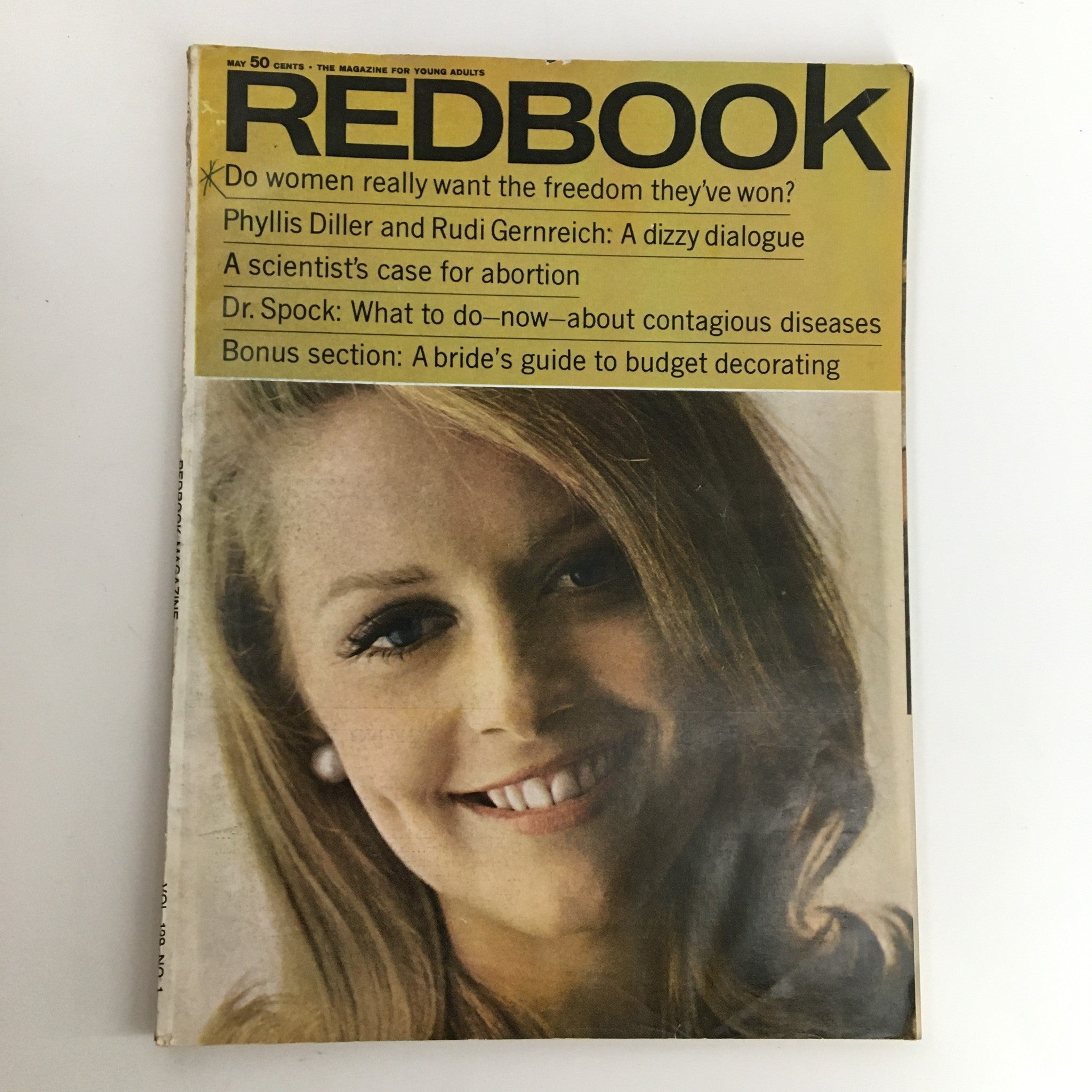 Redbook Magazine May 1967 Vol. 129 #1 Phyllis Diller & Rudi Gernreich No Label