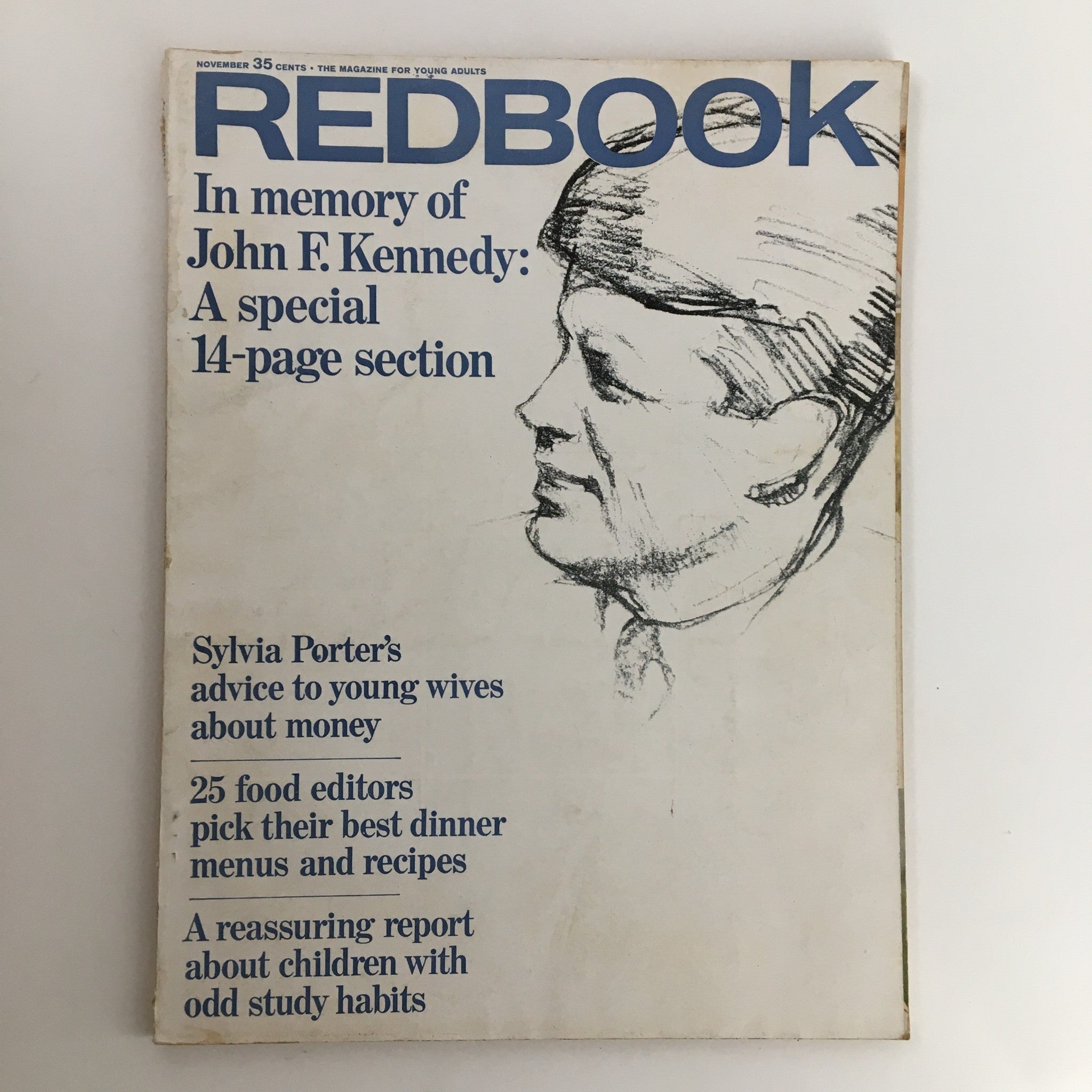 Redbook Magazine November 1964 In Memory of John F. Kennedy No Label