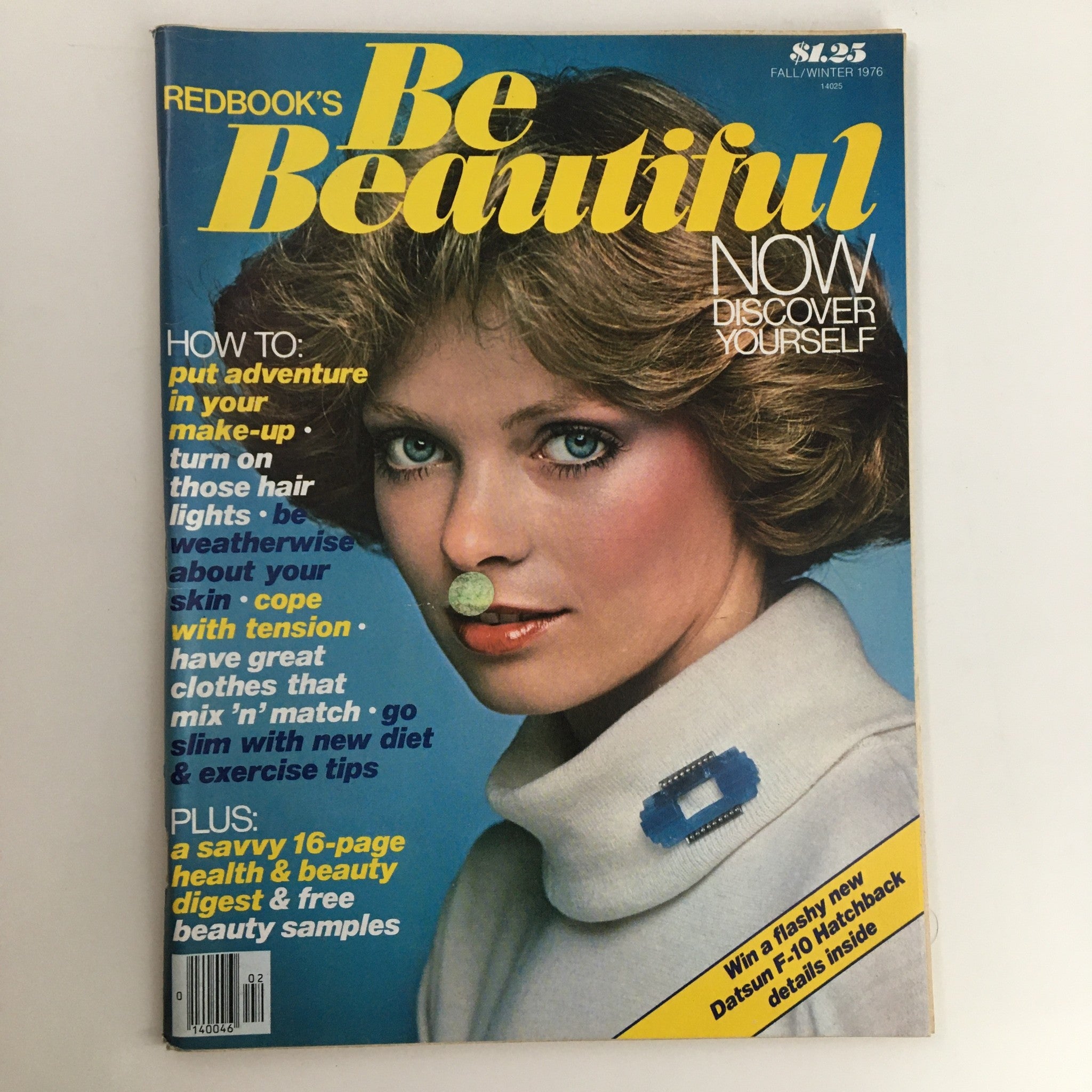 Redbook's Be Beautiful Magazine 1976 Put Adventure In Your Make-Up No Label