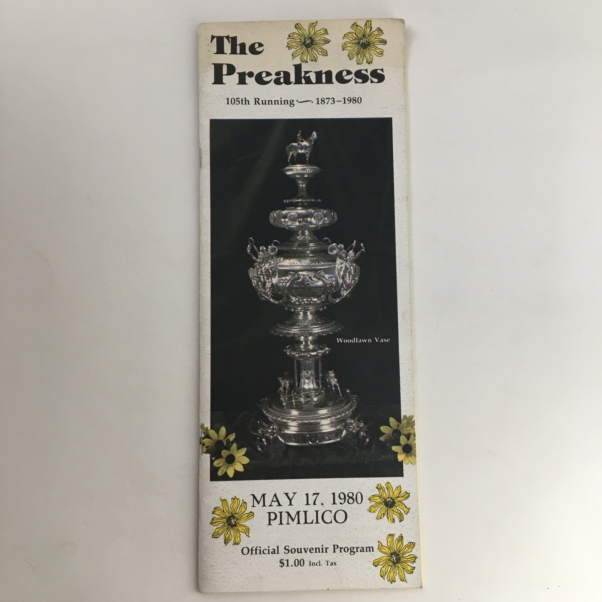 1980 Pimlico The Preakness 105th Running 1873-1980 Official Souvenir Program