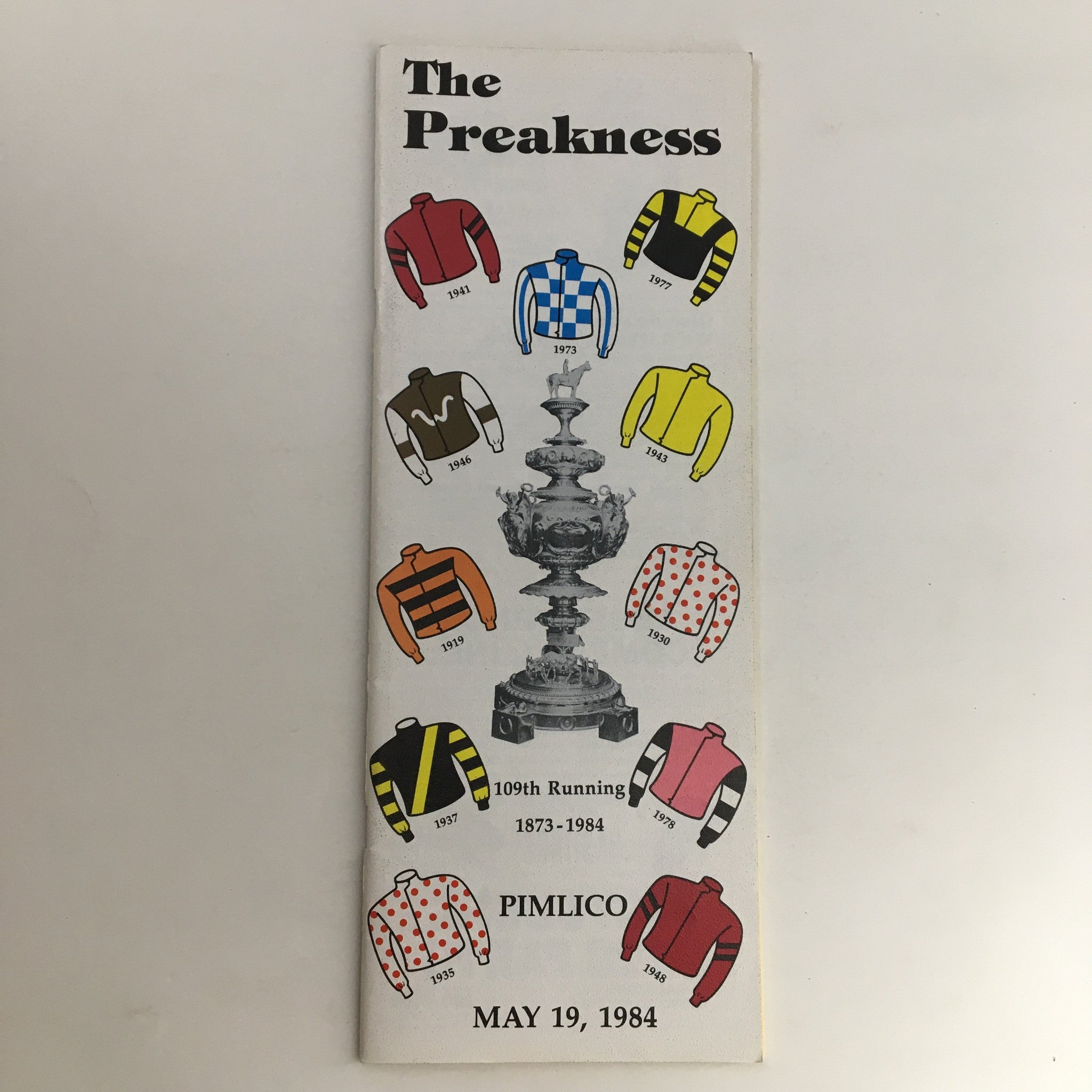 1984 Pimlico The Preakness Official Souvenir Program