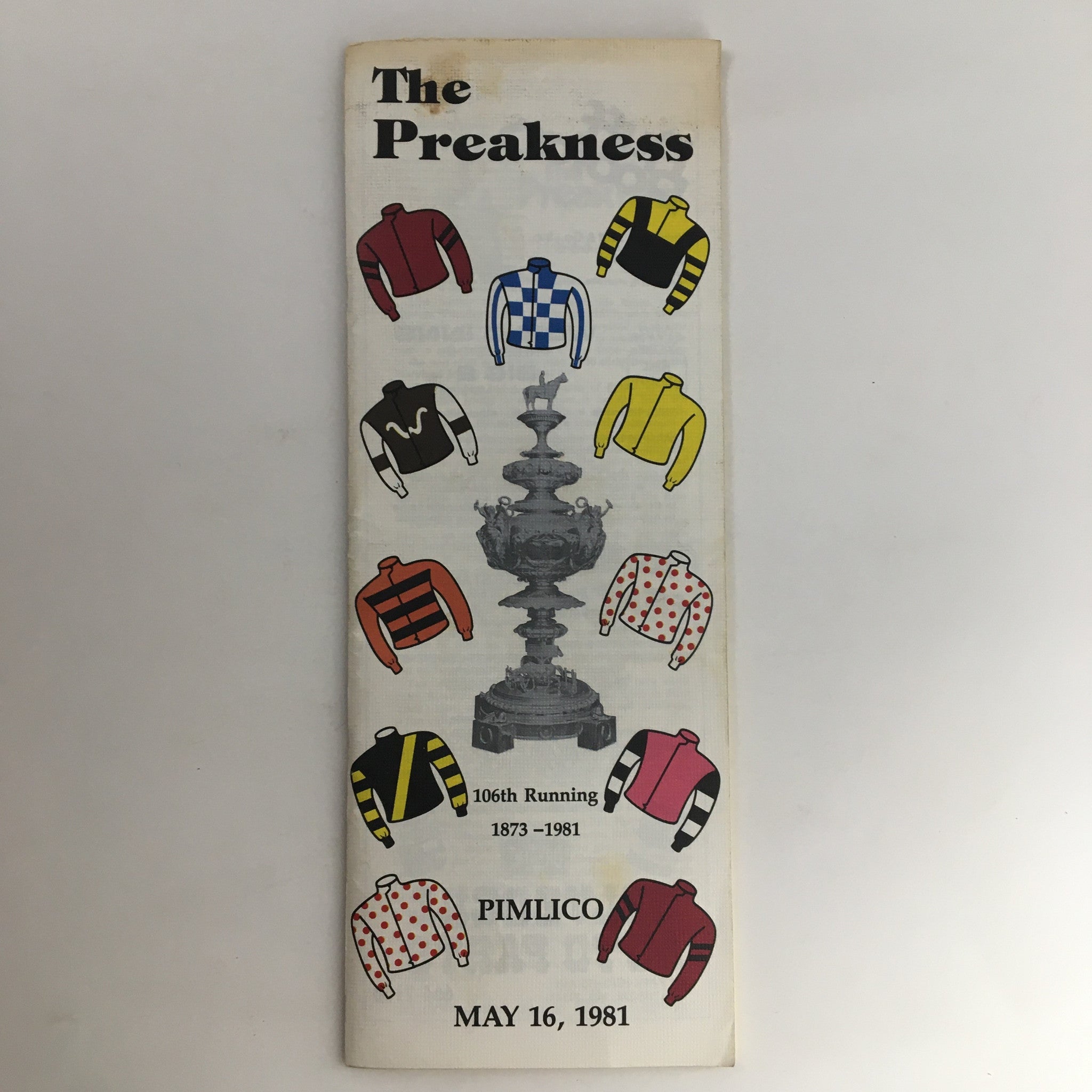 1981 Pimlico The Preakness 106th Running Official Souvenir Program