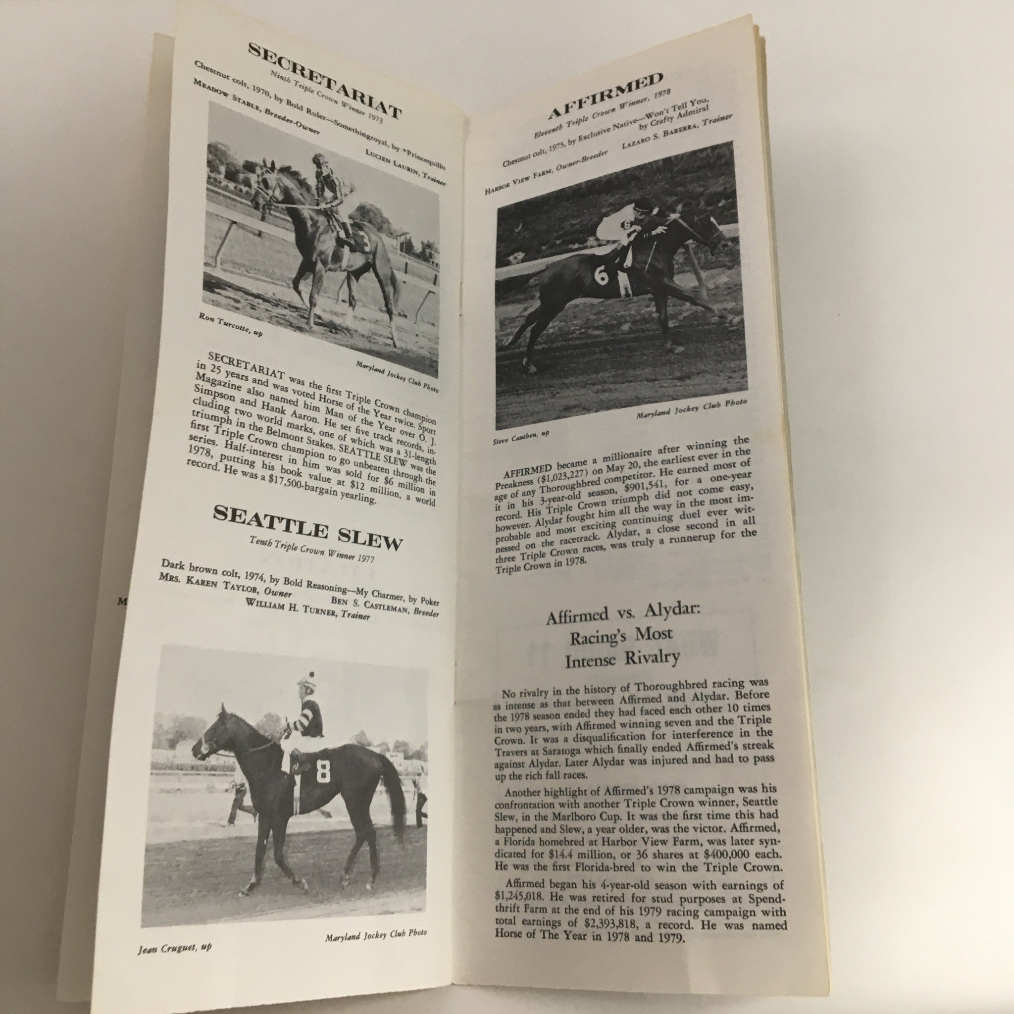 1981 Pimlico The Preakness 106th Running Official Souvenir Program