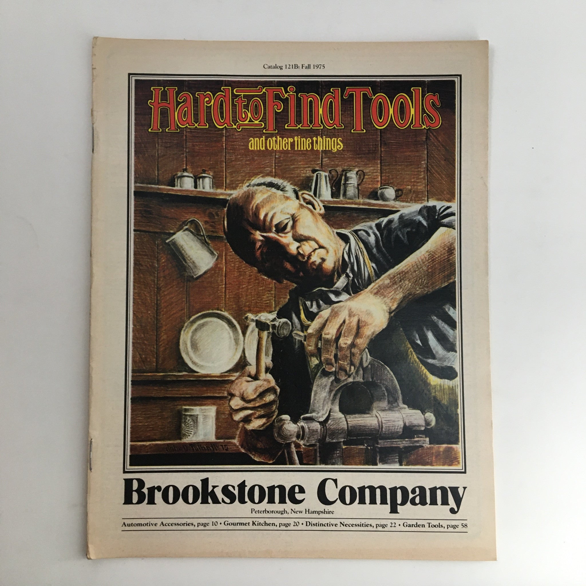 1975 Brookstone Company Hard To Find Tools and Other Things Catalog