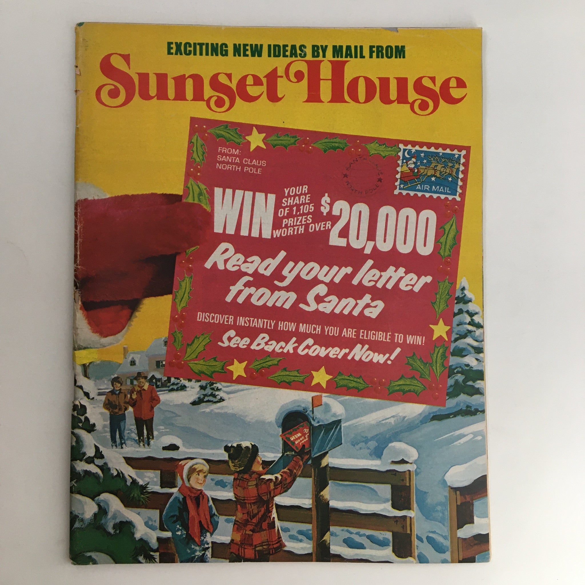 Sunset House Christmas From Santa Price Guide Catalog