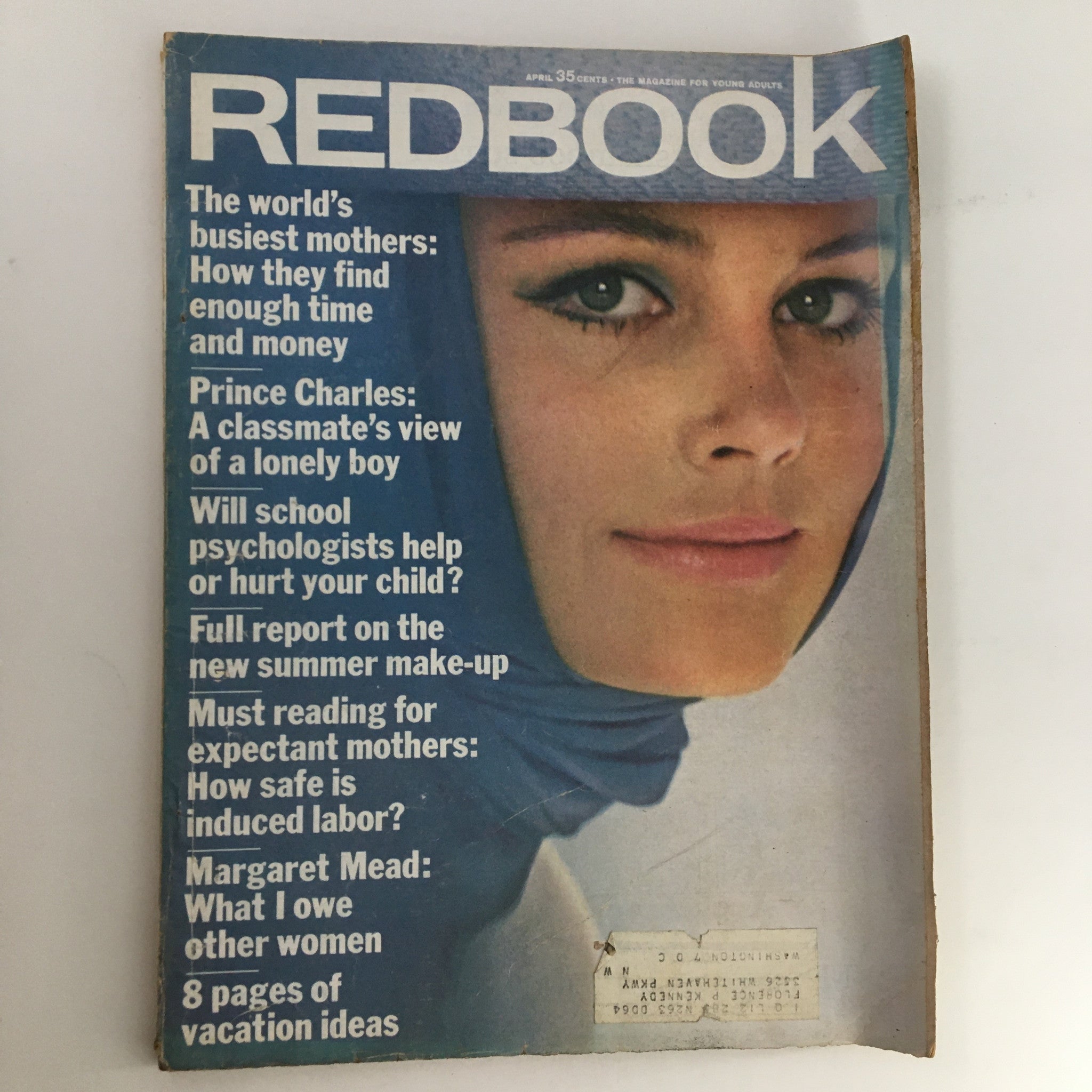 Redbook Magazine April 1964 Prince Charles A Classmate's View of a Lonely Boy