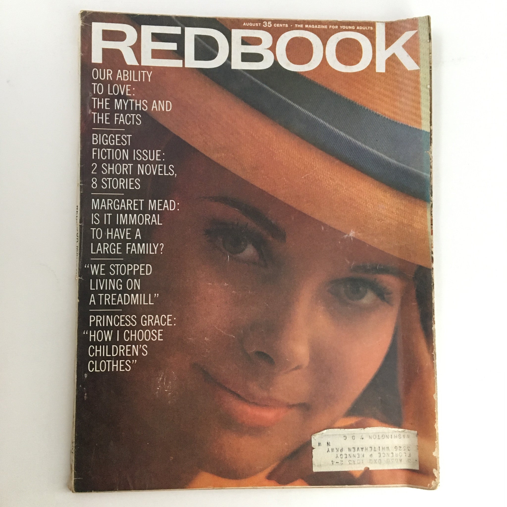 Redbook Magazine August 1963 Margaret Mead Is It Immoral To Have A Large Family