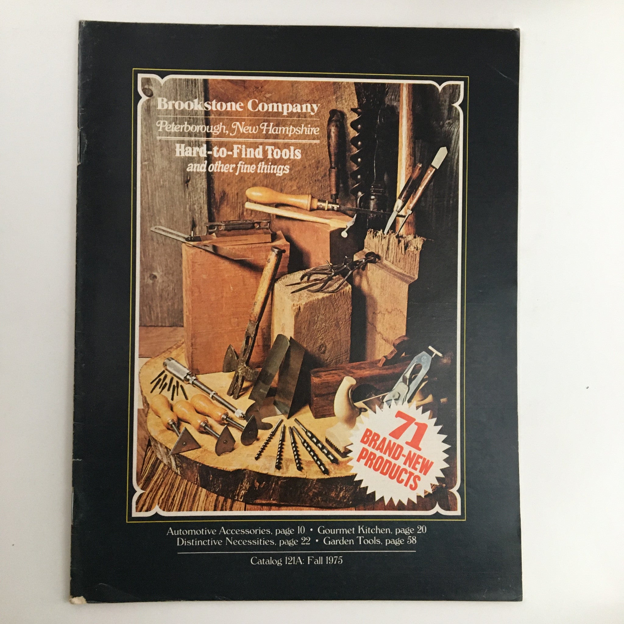 1975 Brookstone Company Hard-To-Find Tools Fall Catalog