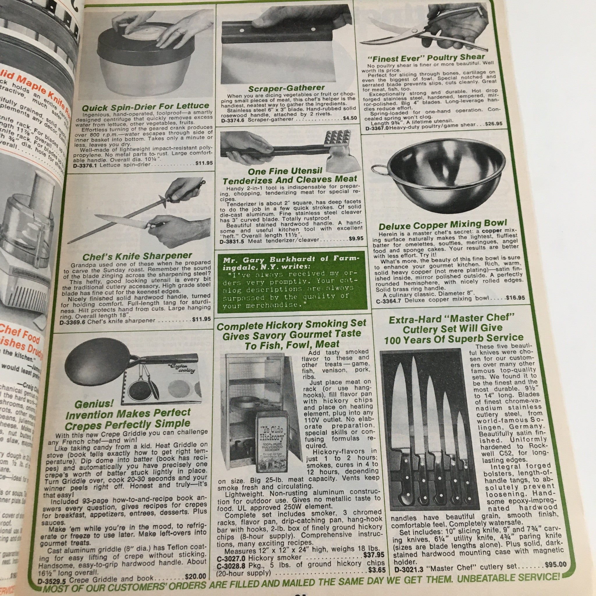 1975 Brookstone Company Hard-To-Find Tools Fall Catalog