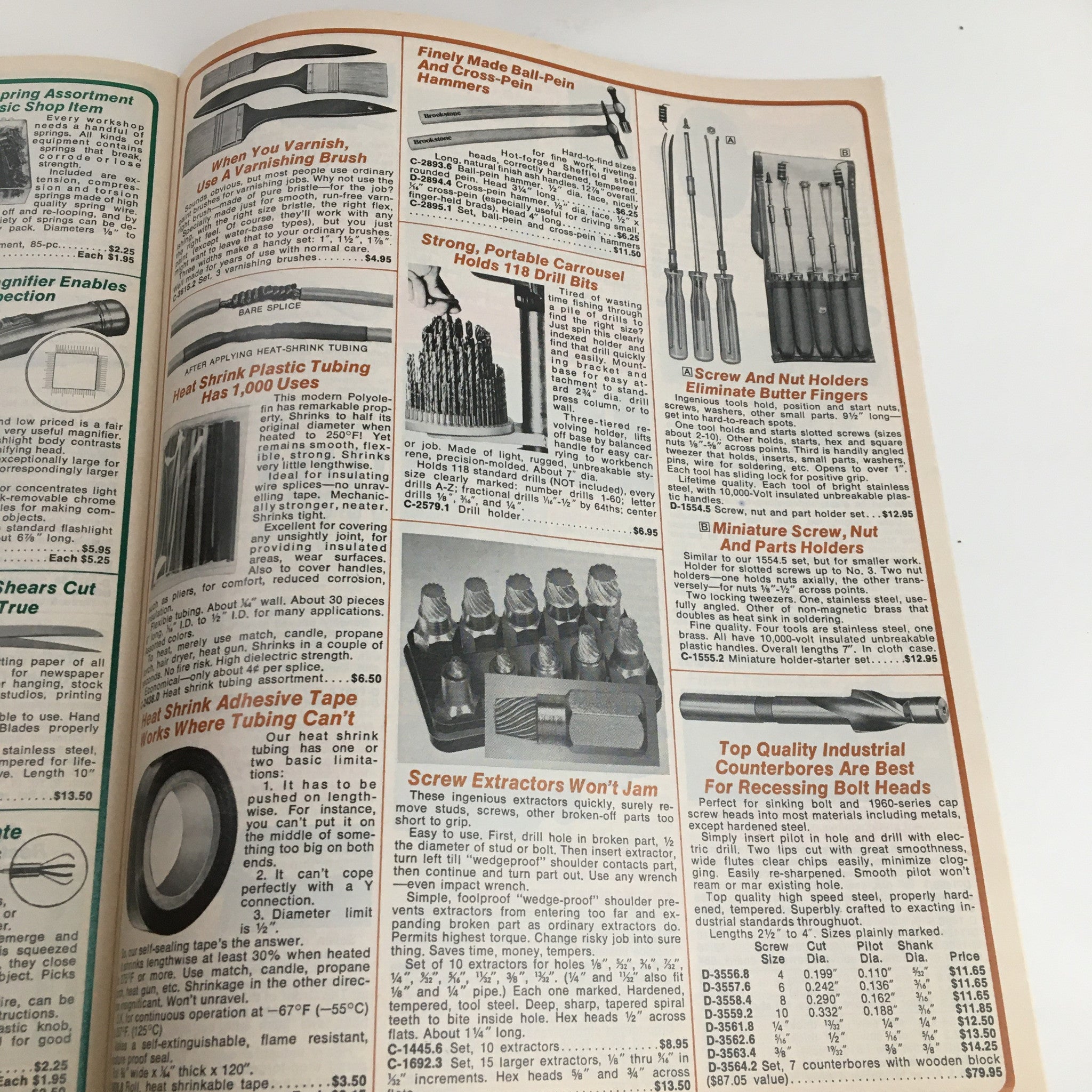 1975 Brookstone Company Hard-To-Find Tools Fall Catalog