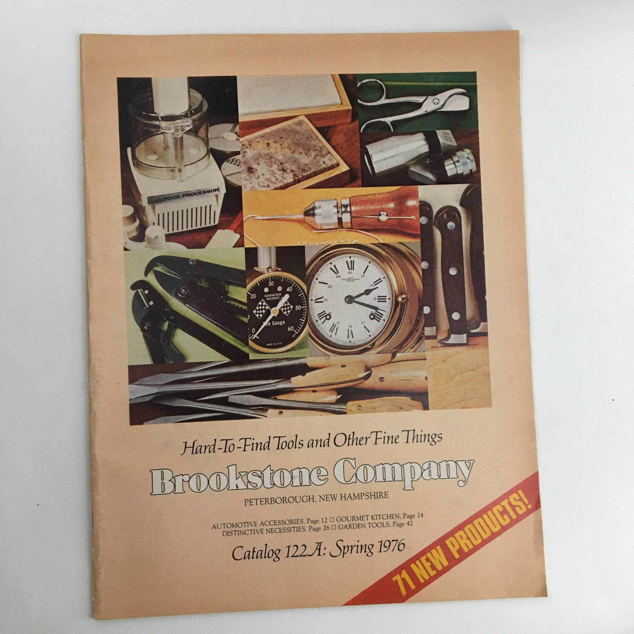 1976 Brookstone Company Hard-To-Find Tools Spring Catalog