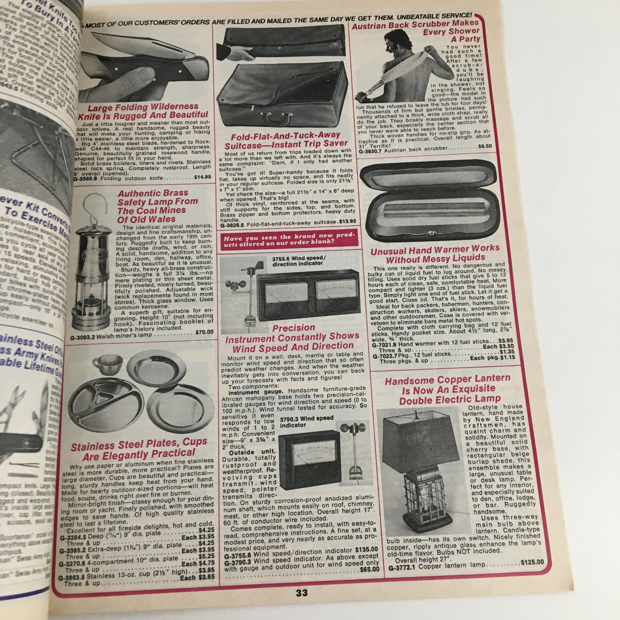 1976 Brookstone Company Hard-To-Find Tools Spring Catalog