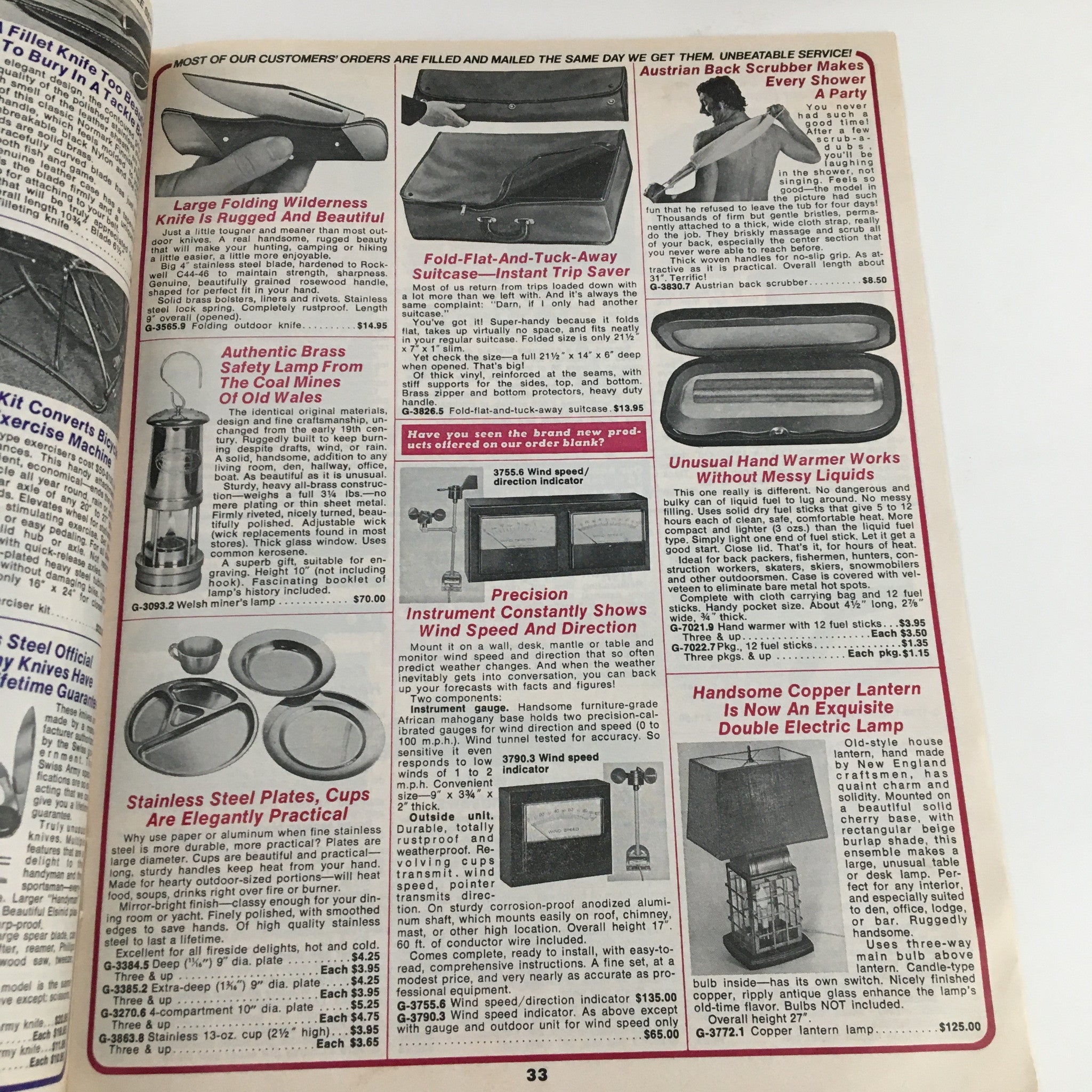 1976 Brookstone Company Hard-To-Find Tools Automotive Accessories Spring Catalog