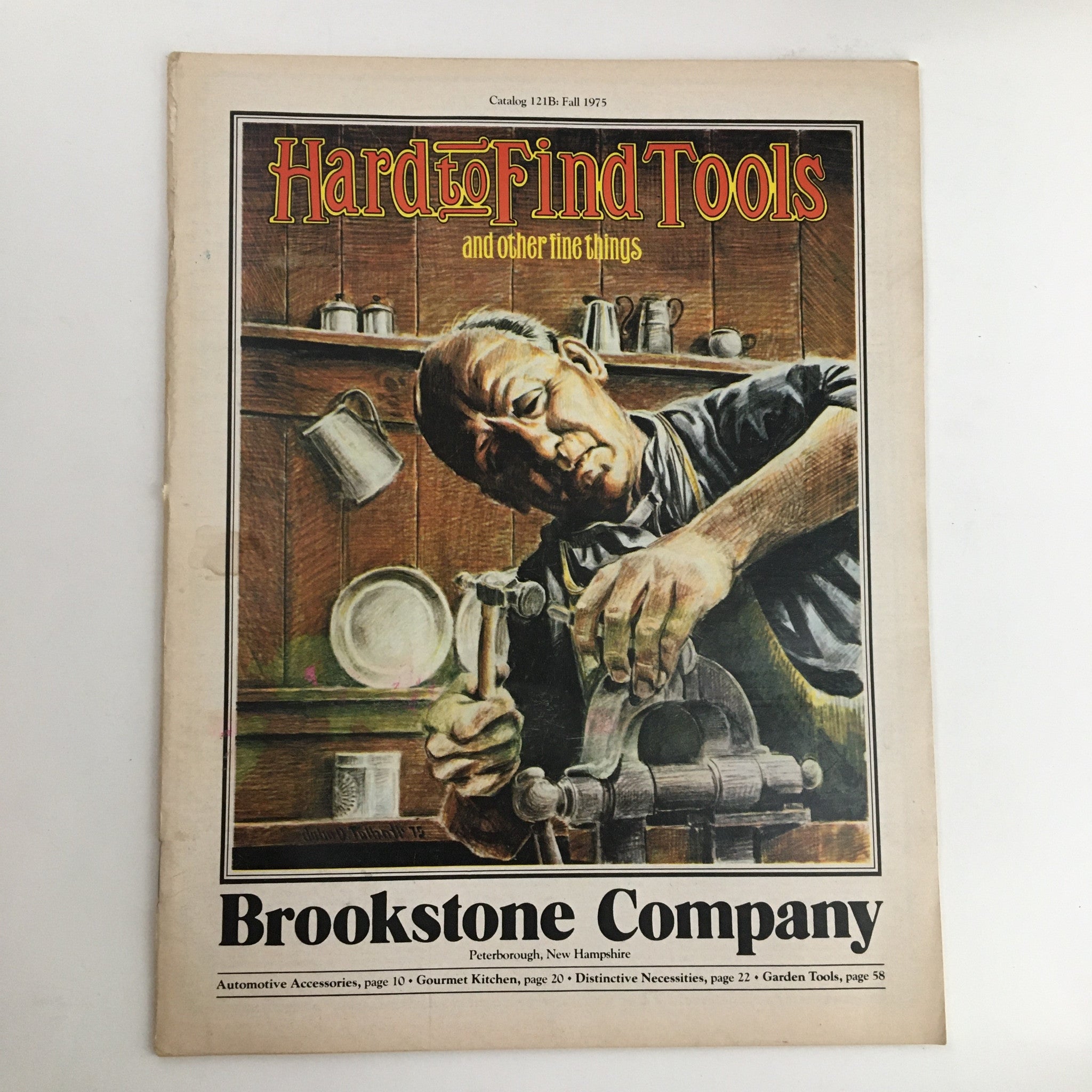 1975 Brookstone Company Hard To Find Tools Fall Catalog