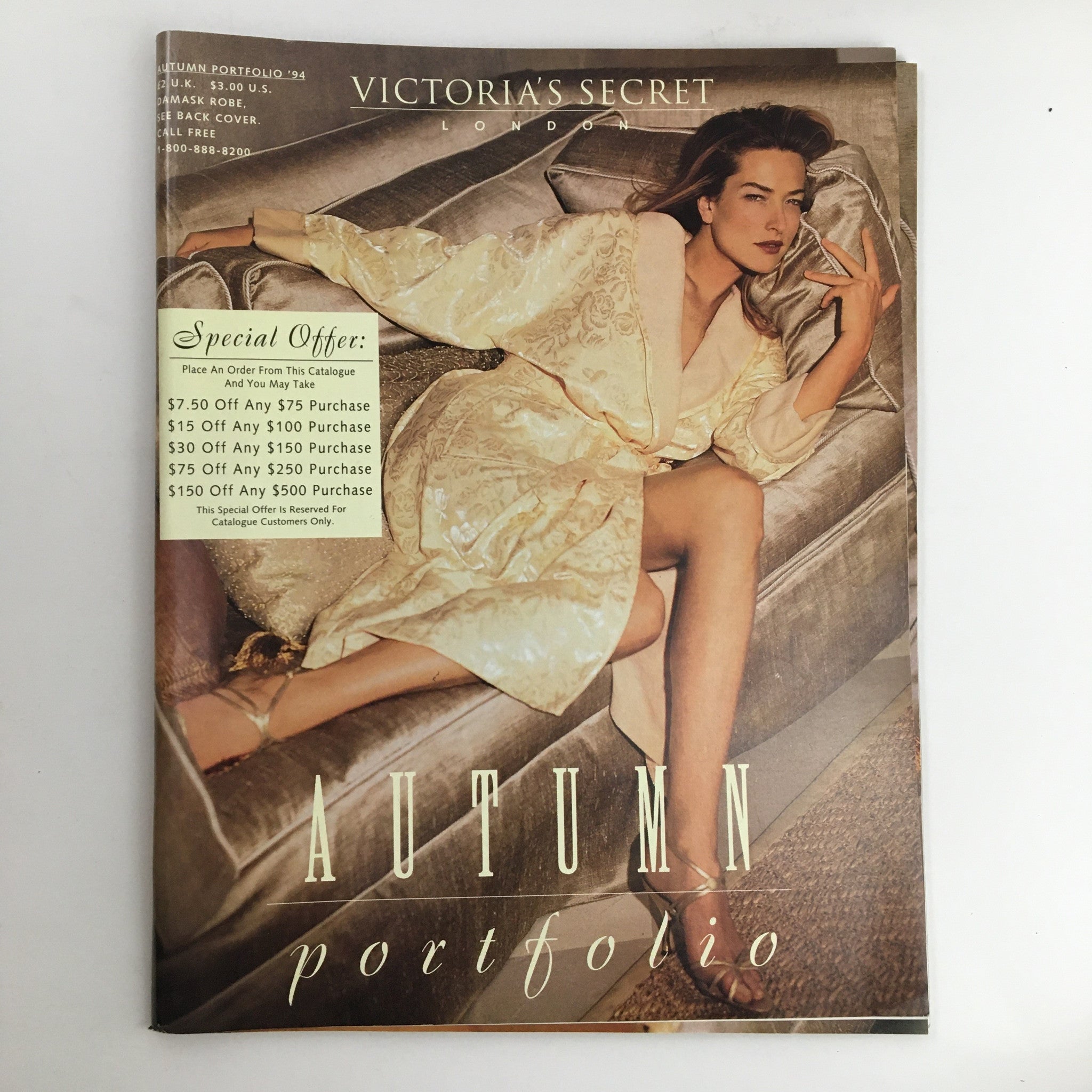 1994 Victoria's Secret London Autumn Portfolio Catalog