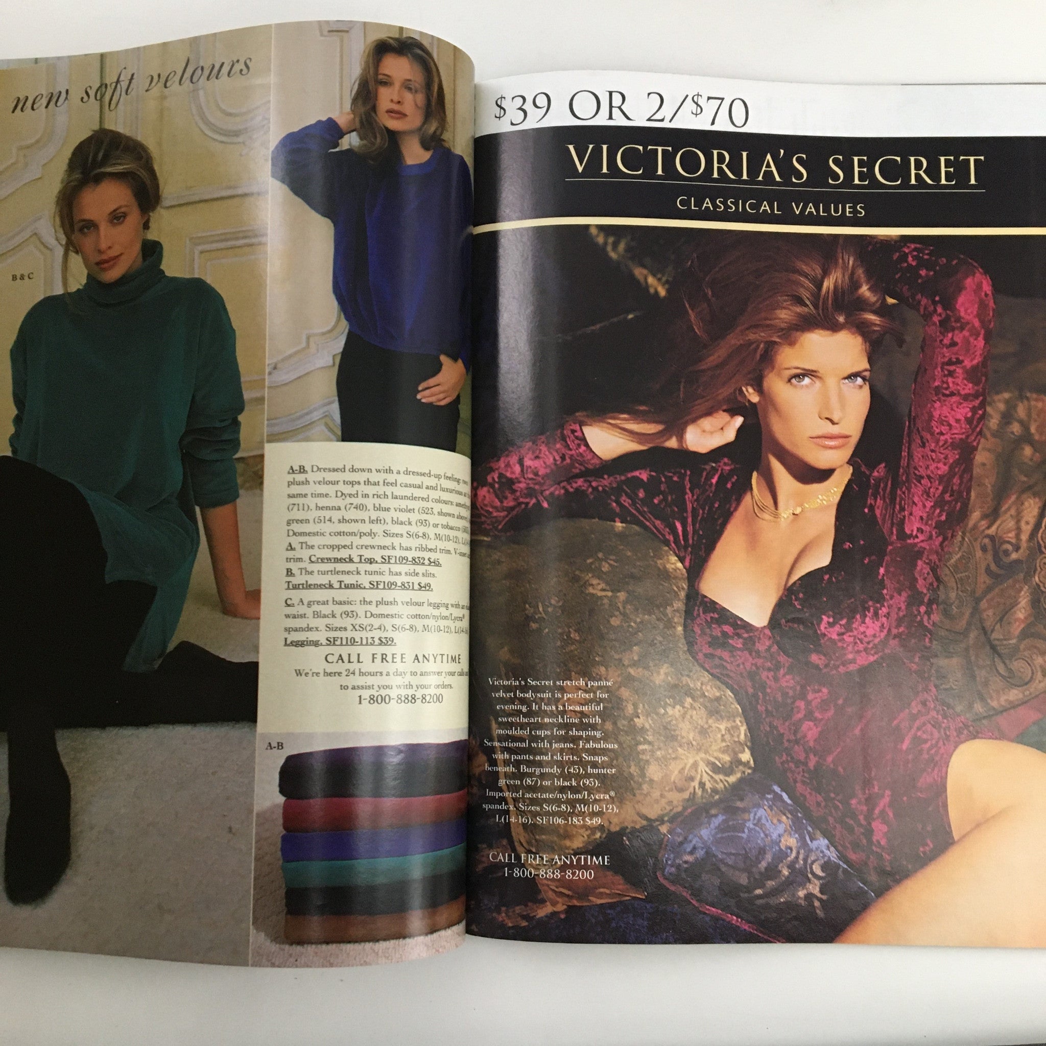 1994 Victoria's Secret London Autumn Portfolio Catalog