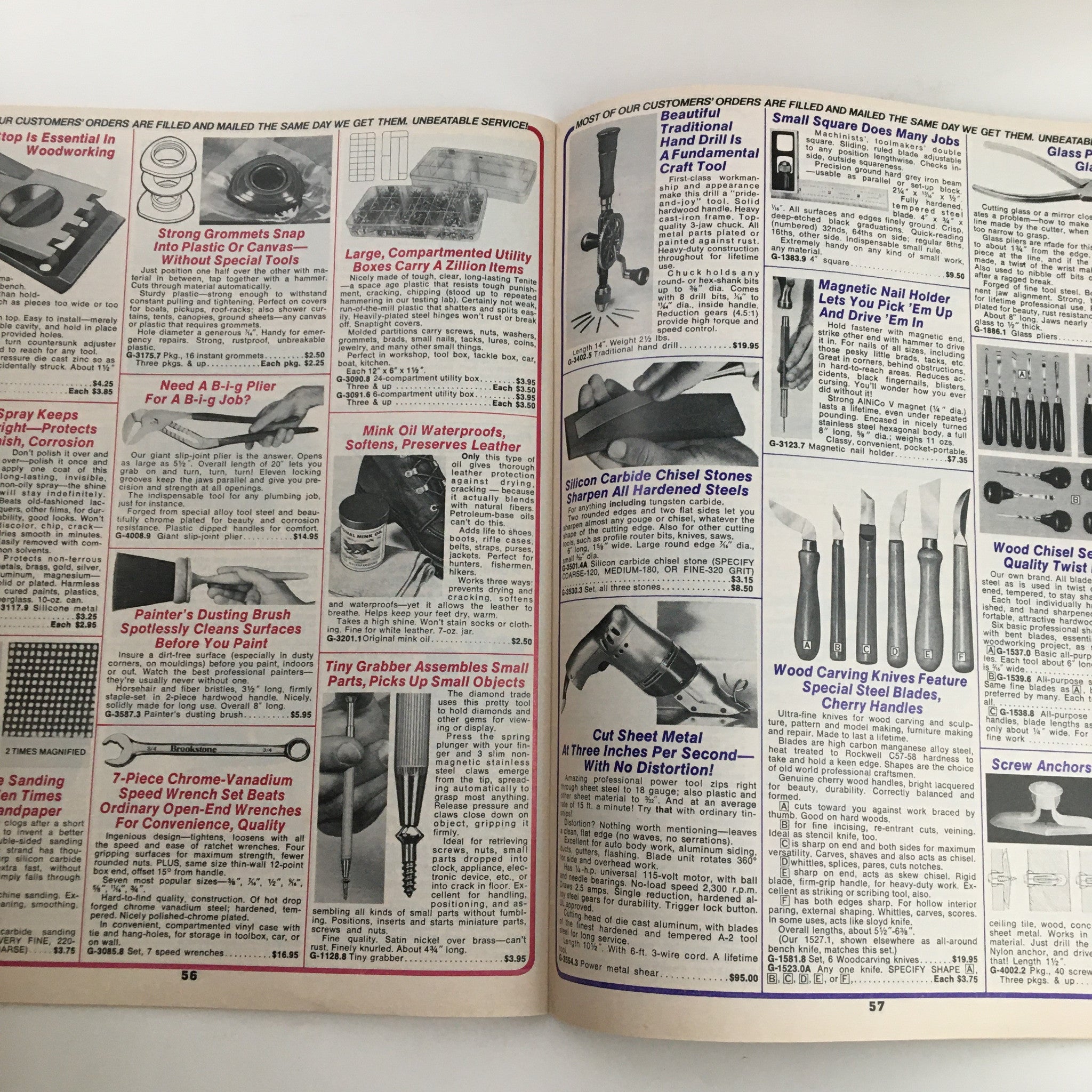 1976 Brookstone Company Hard-To-Find Tools and Other Things Catalog