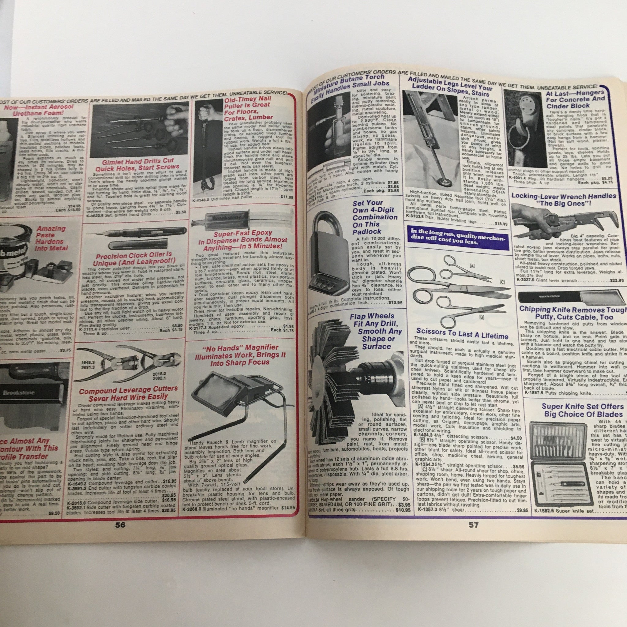 1976 Brookstone Hard-To-Find-Tools and Other Fine Things Fall Catalog