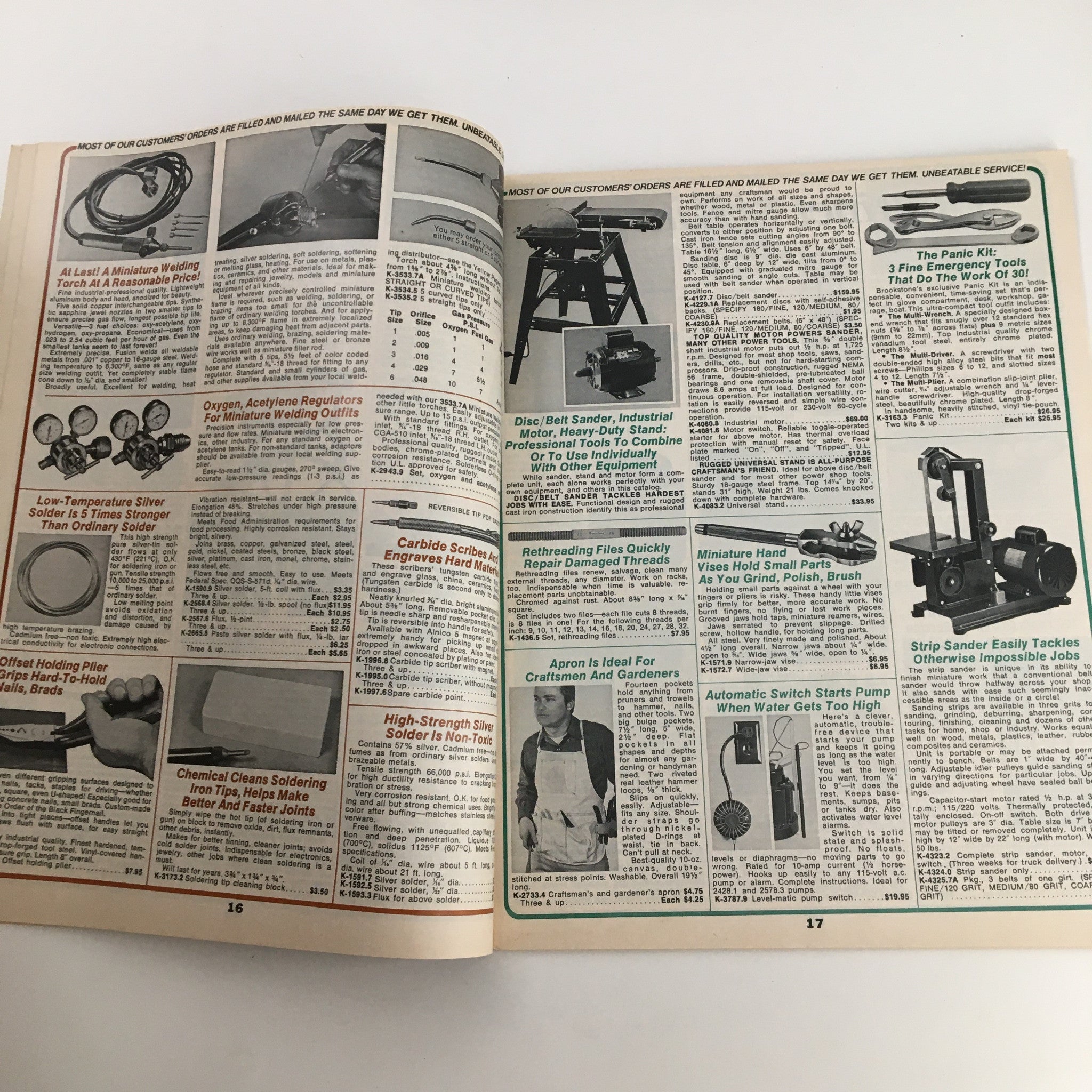 1976 Brookstone Hard-To-Find-Tools and Other Fine Things Catalog 124B