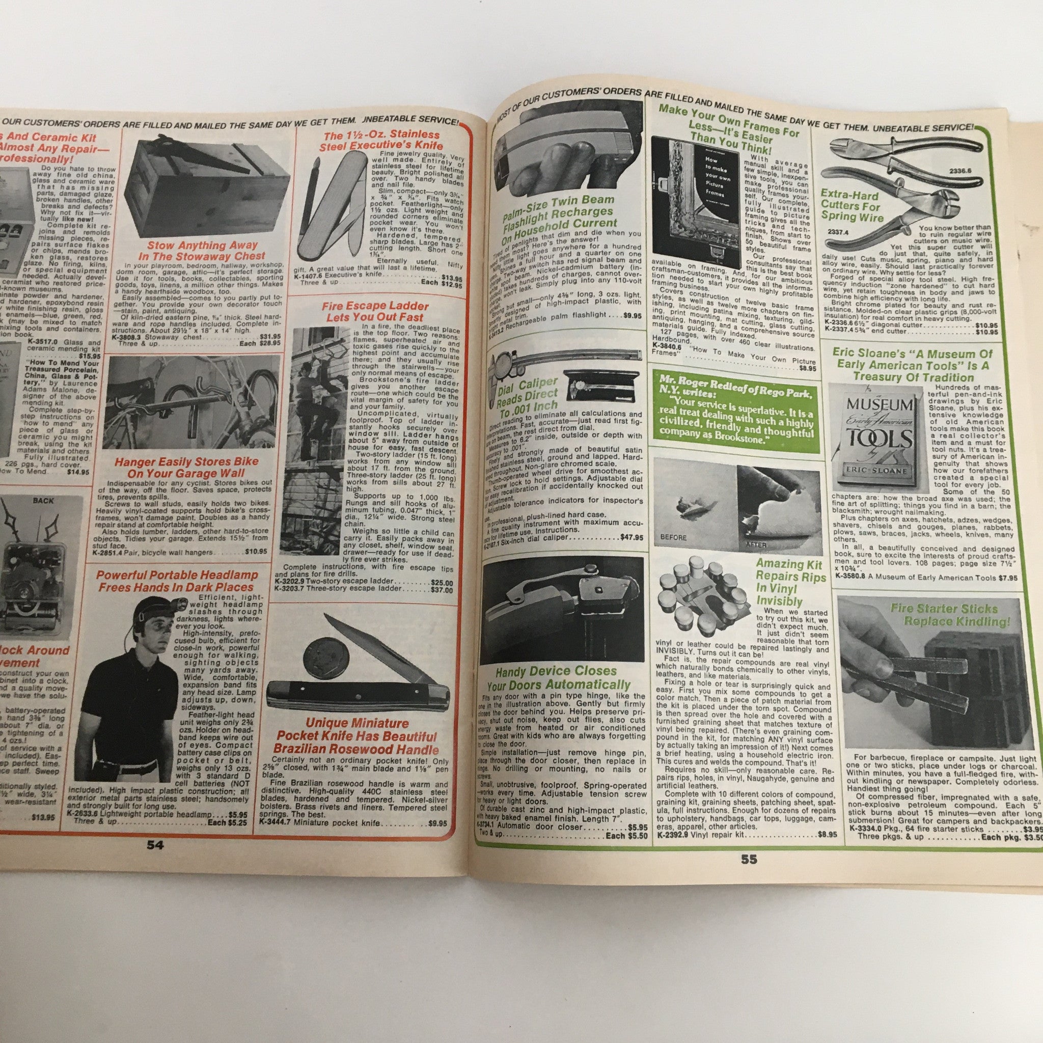 1976 Brookstone Hard-To-Find-Tools and Other Fine Things Catalog 124B