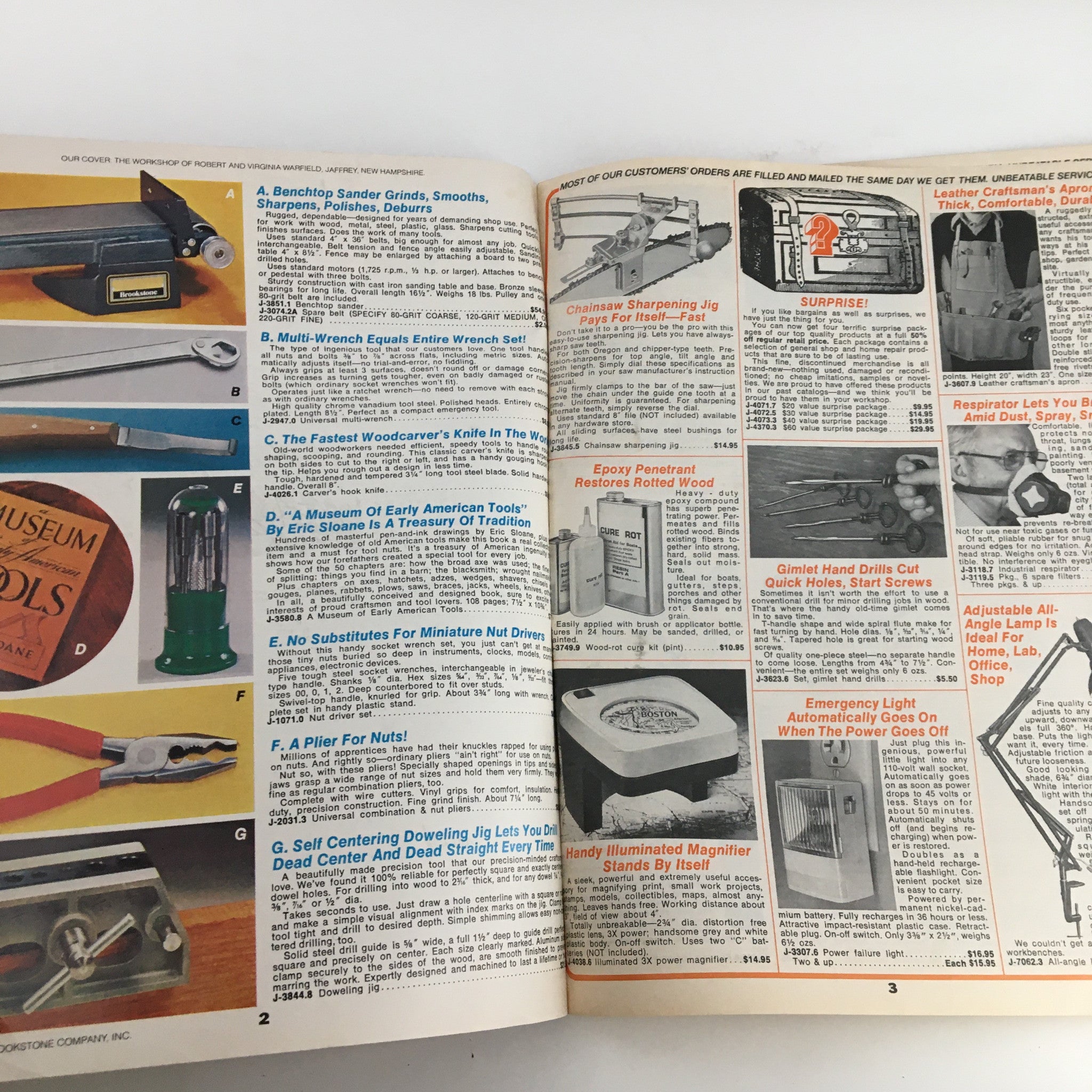 1976 Brookstone Hard-To-Find-Tools and Other Fine Things Catalog 123C