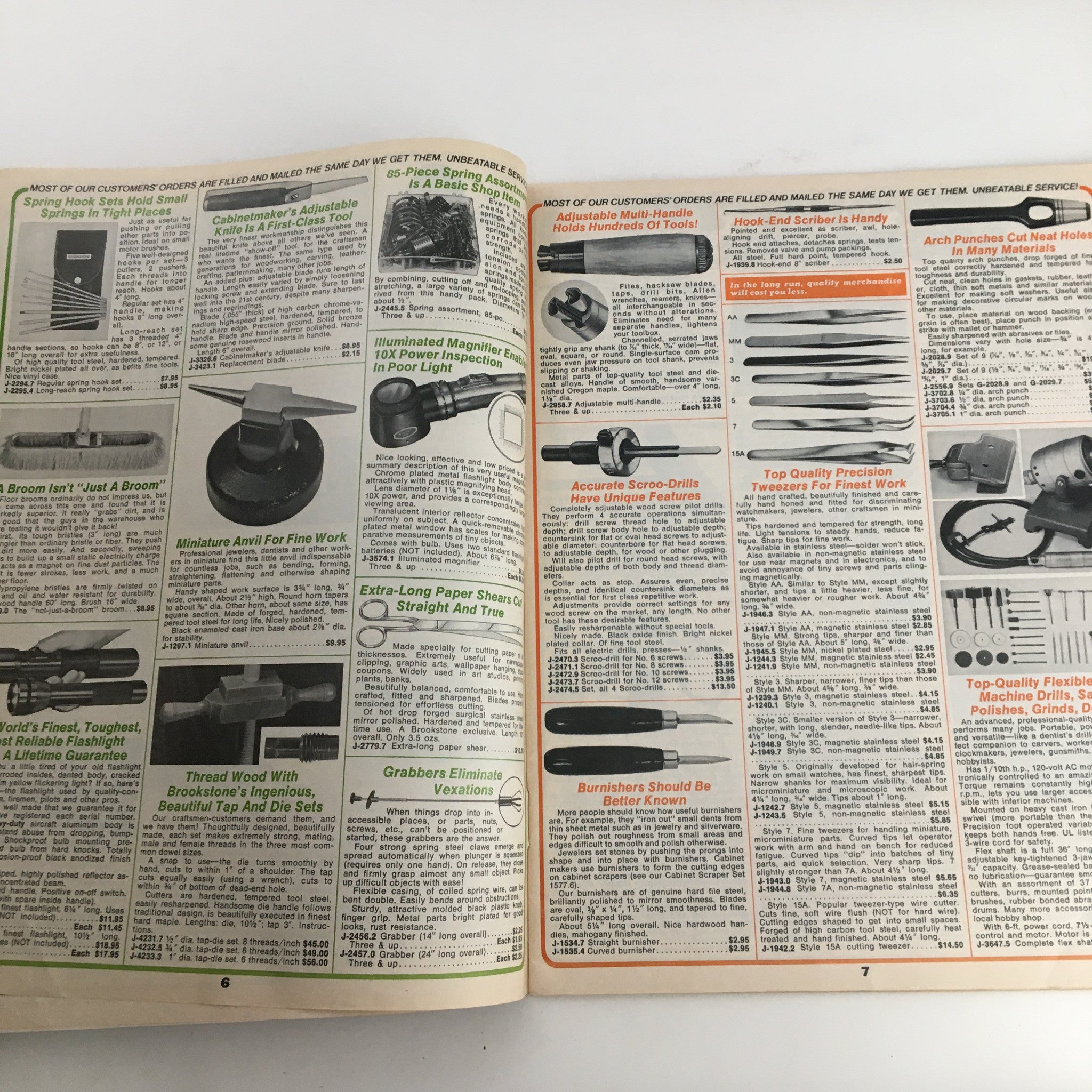 1976 Brookstone Hard-To-Find-Tools and Other Fine Things Catalog 123C