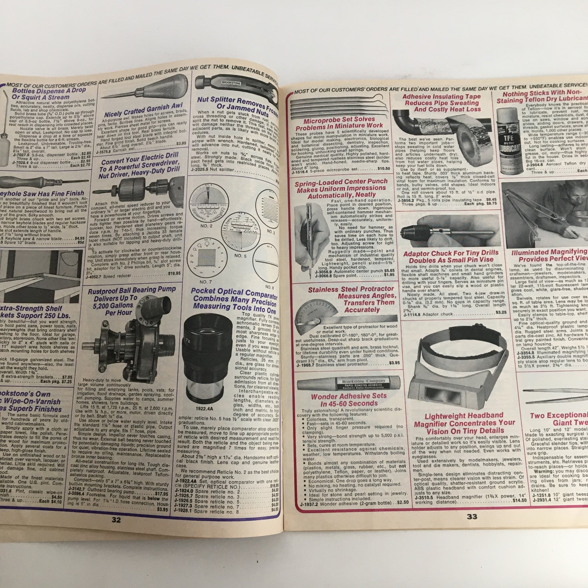 1976 Brookstone Hard-To-Find-Tools and Other Fine Things Catalog 123C