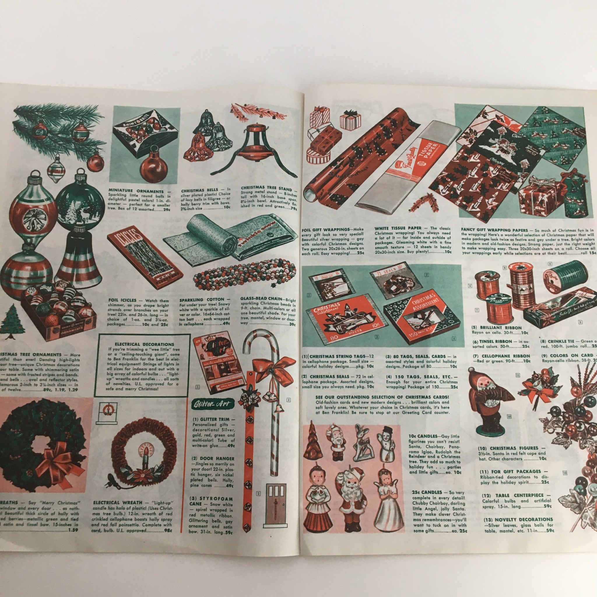 Ben Franklin Store Christmas in Toytown Toys Catalog