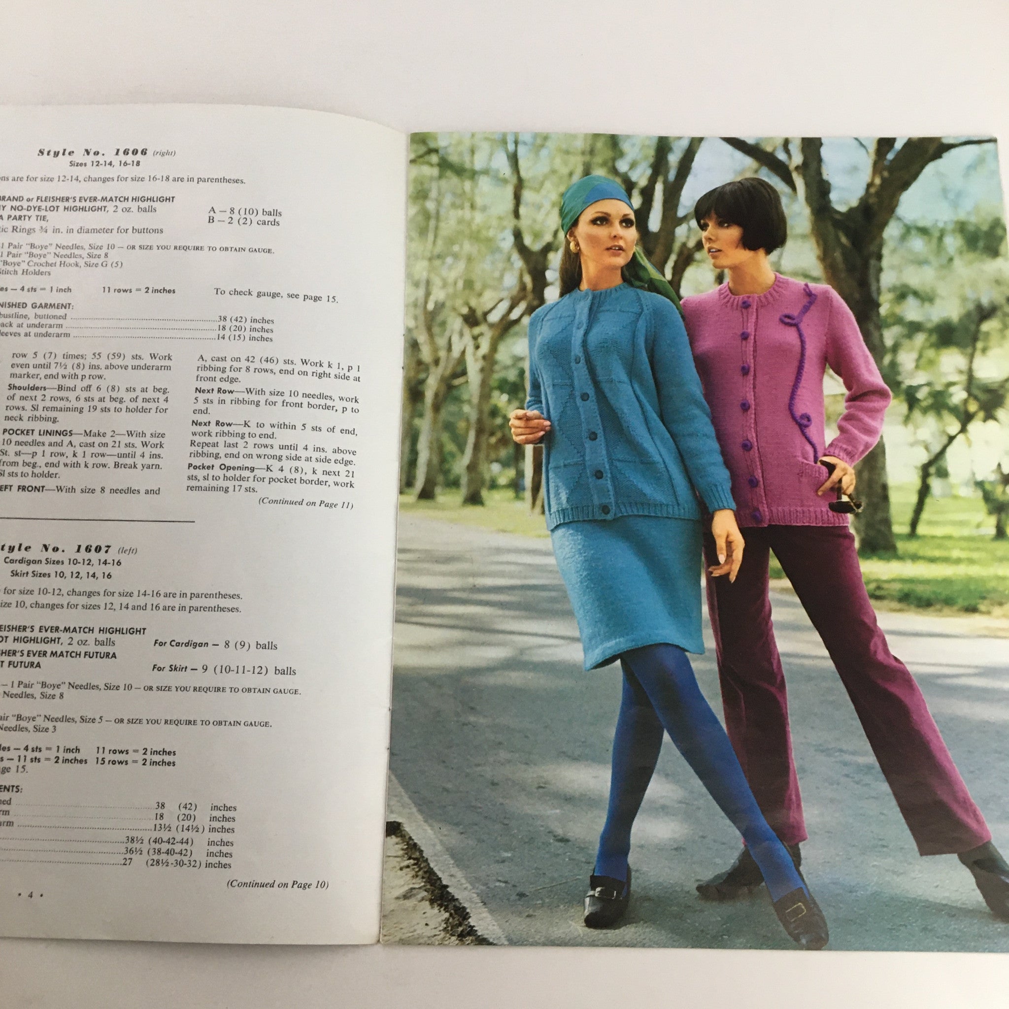 Fleisher Bear Brand Botany Highlight Hand Knits Vol. 16 Catalog