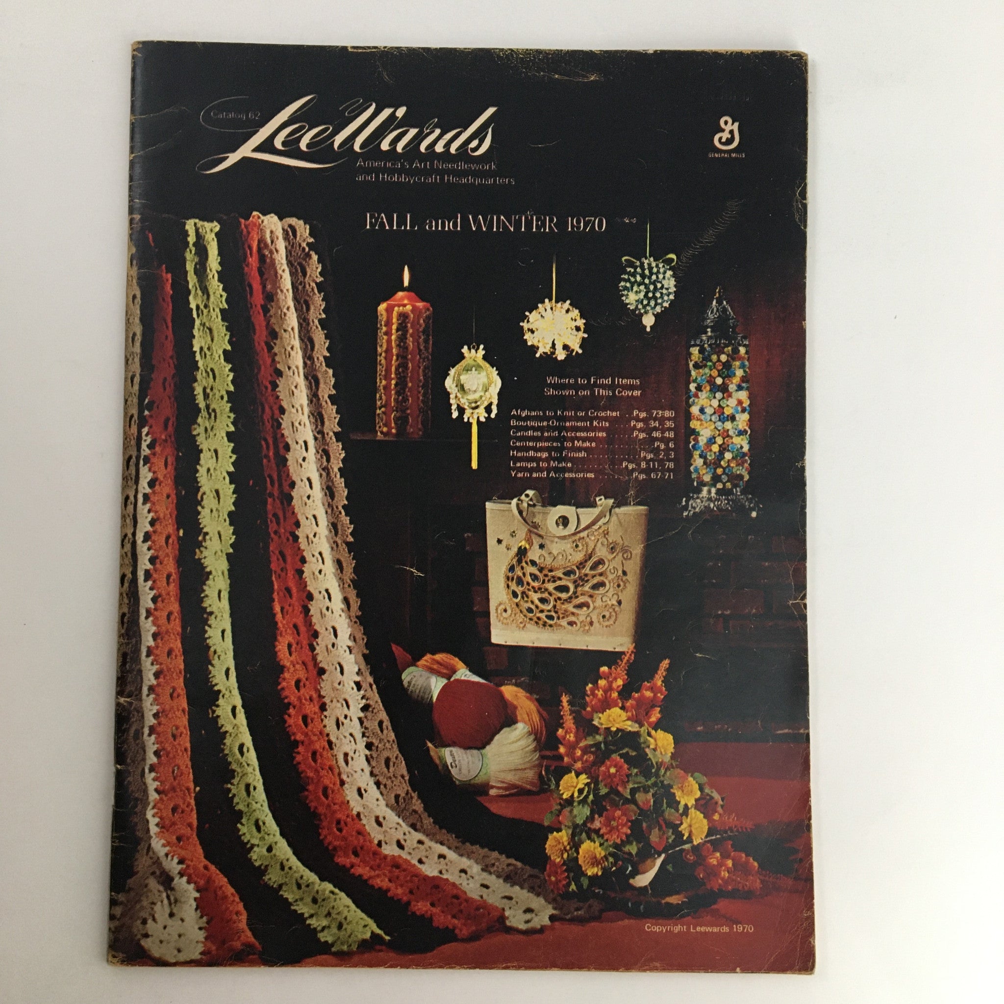 1970 Lee Wards Art Needlework and Hobbycraft Headquarters Fall Winter Catalog