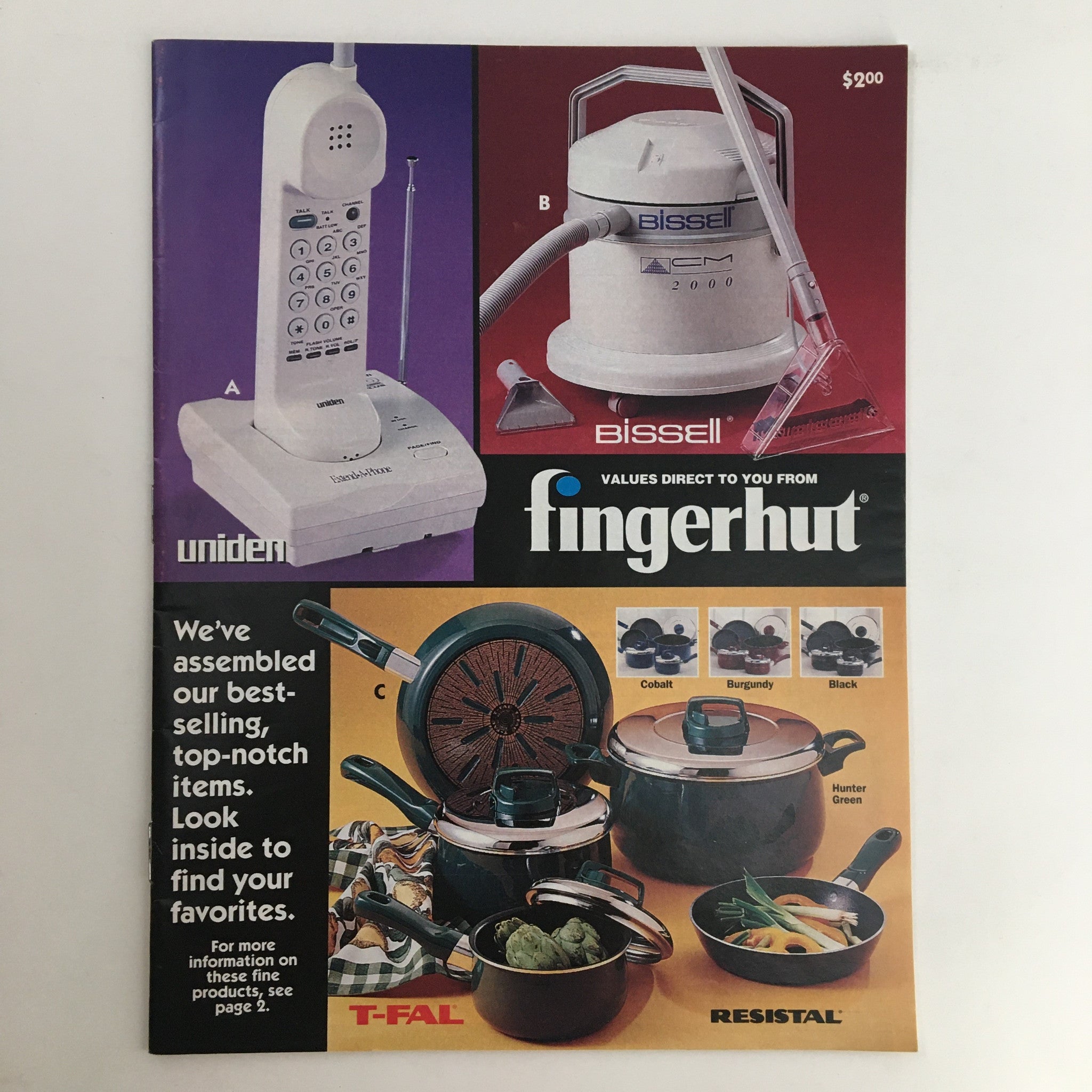 Values Direct to you from Fingerhut, Uniden & Bissell Toys 80s Catalog