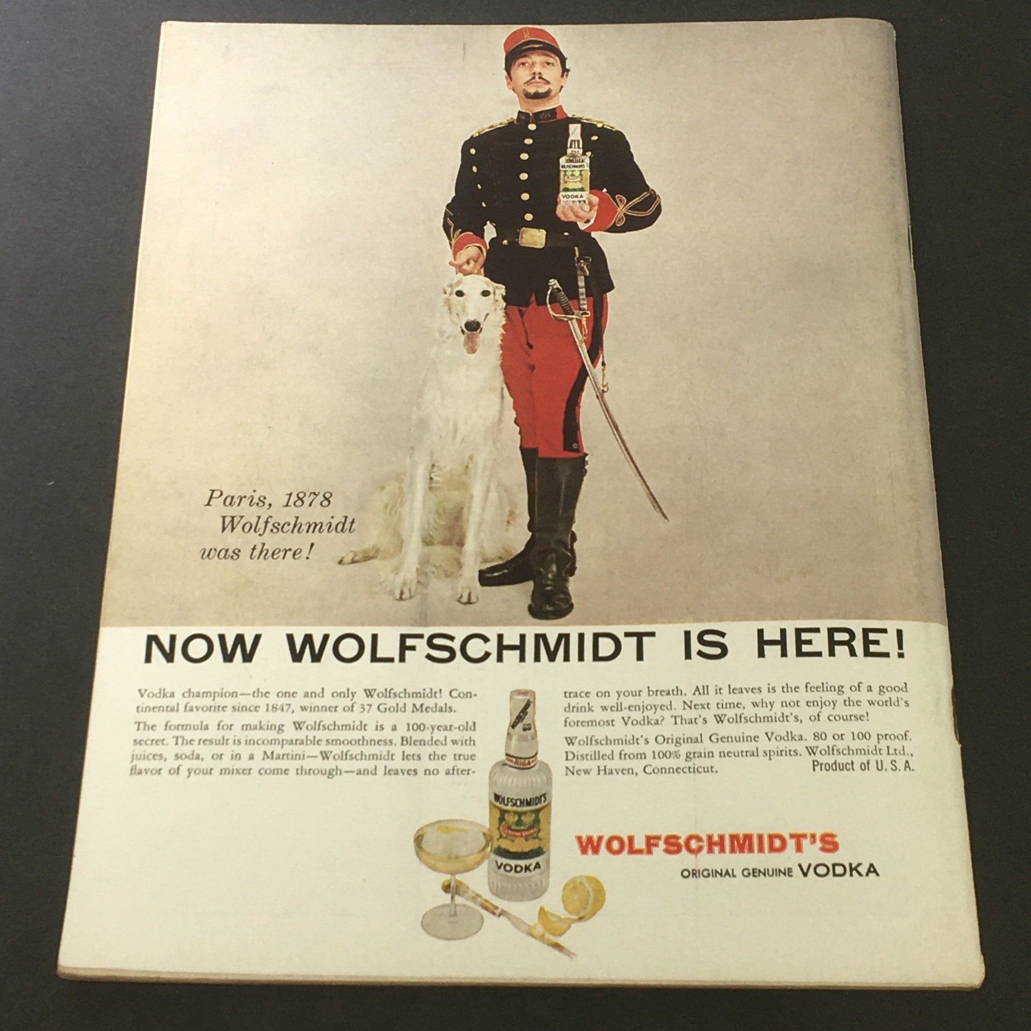 VTG Gourmet The Magazine of Good Living April 1956 - Liebfraumilch Country