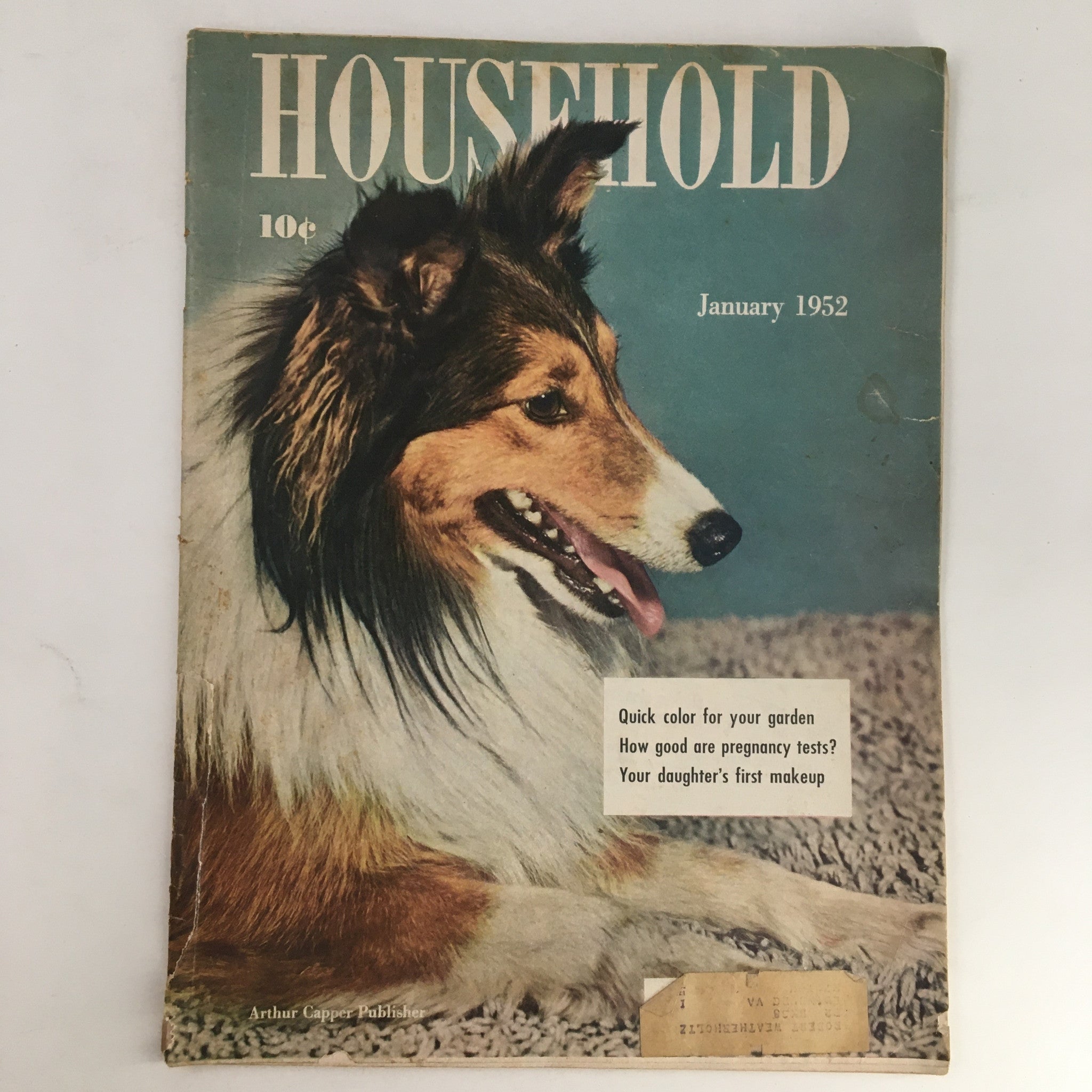 Household Magazine January 1952 How To Replace A Broken Windowpane