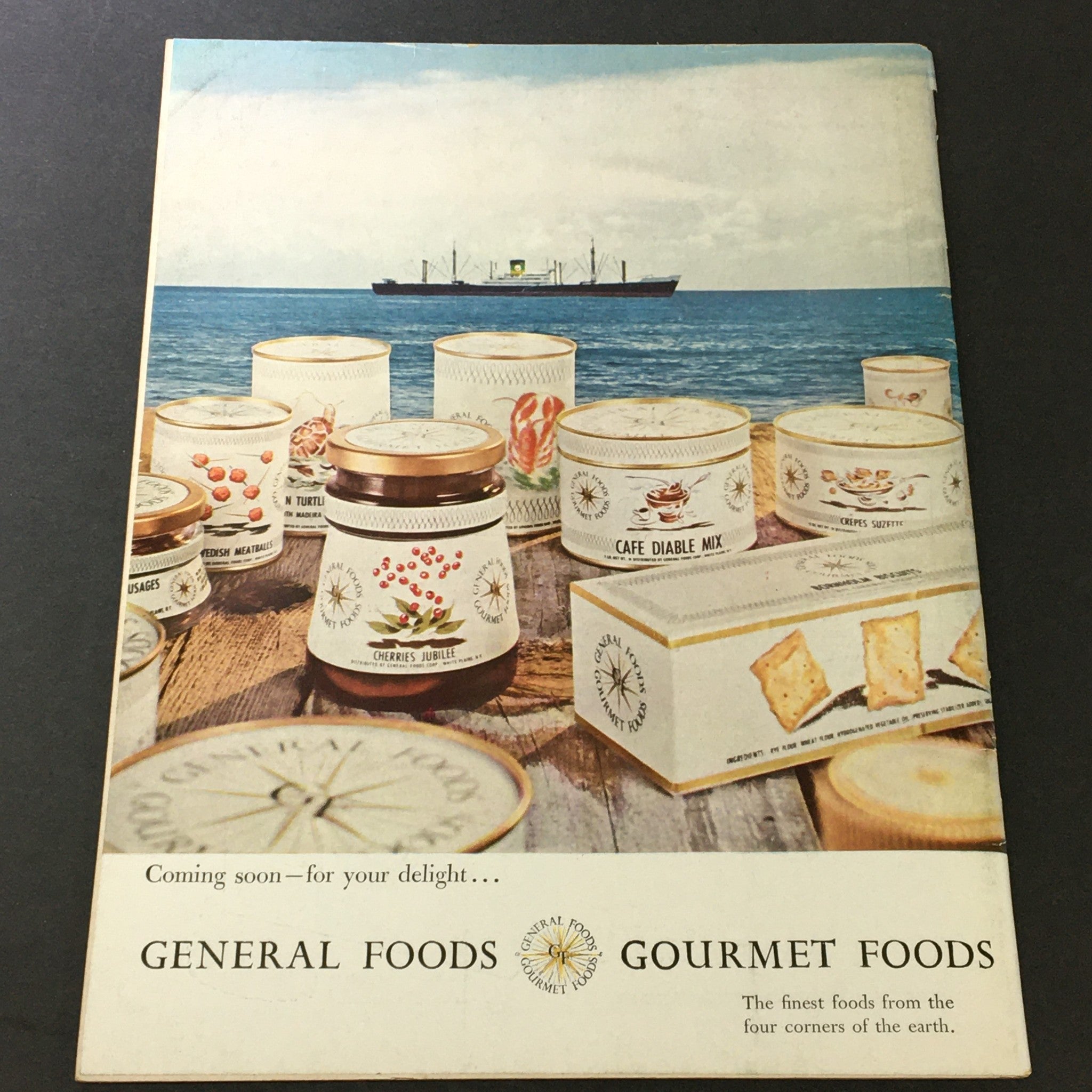 VTG Gourmet The Magazine of Good Living August 1957 - The Well-Bred Buffet