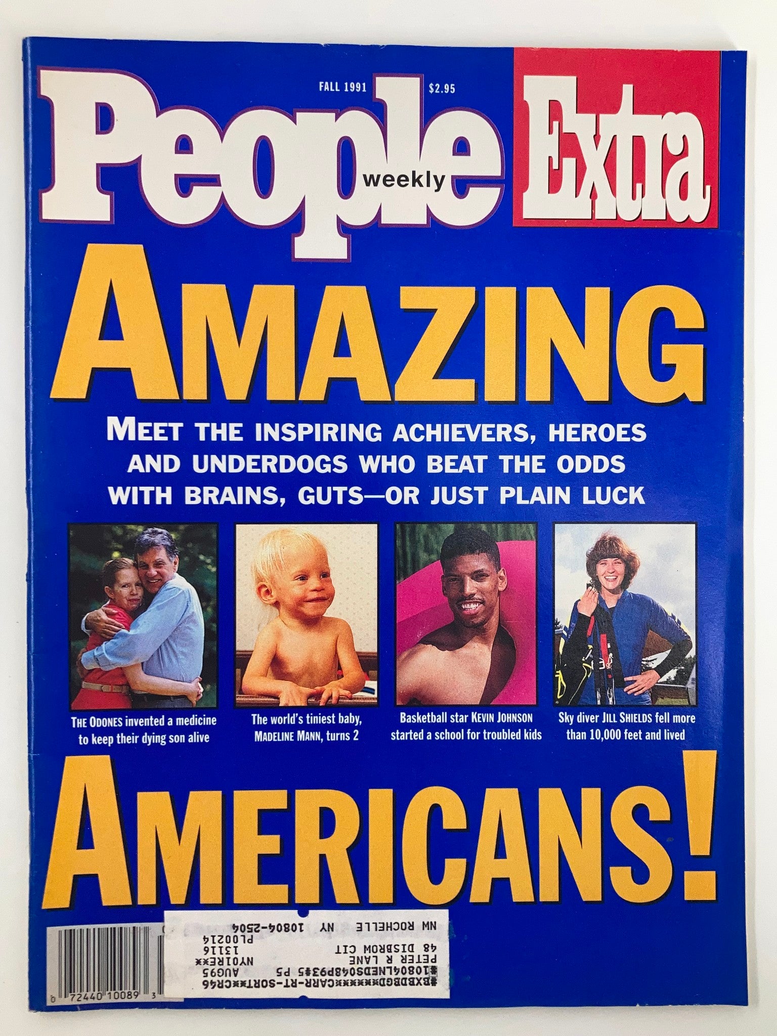 People Weekly Extra Magazine Fall 1991 Kevin Johnson and Jill Shields