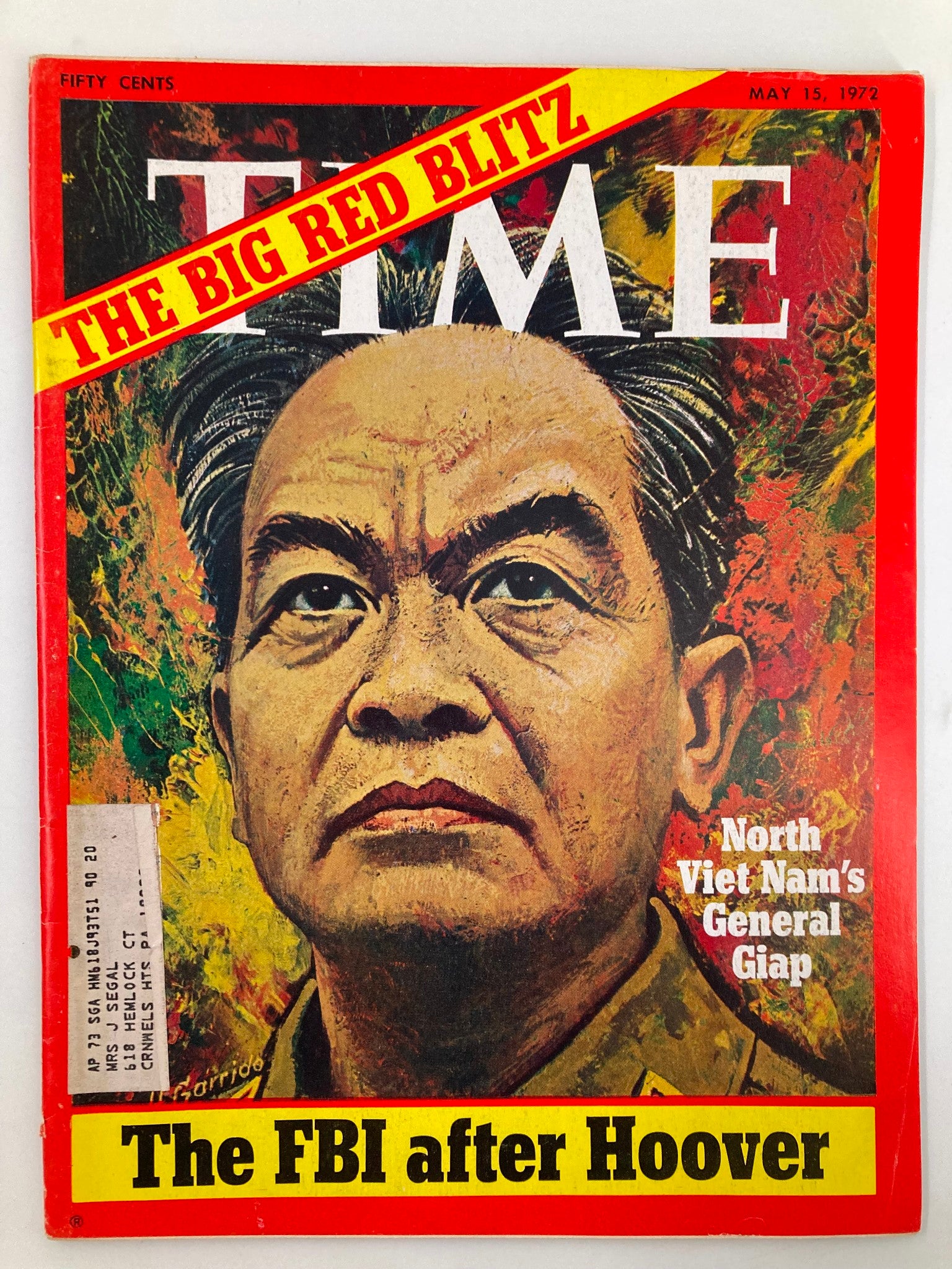 VTG Time Magazine May 15 1972 North Viet Nam's General Vo Nguyen Giap