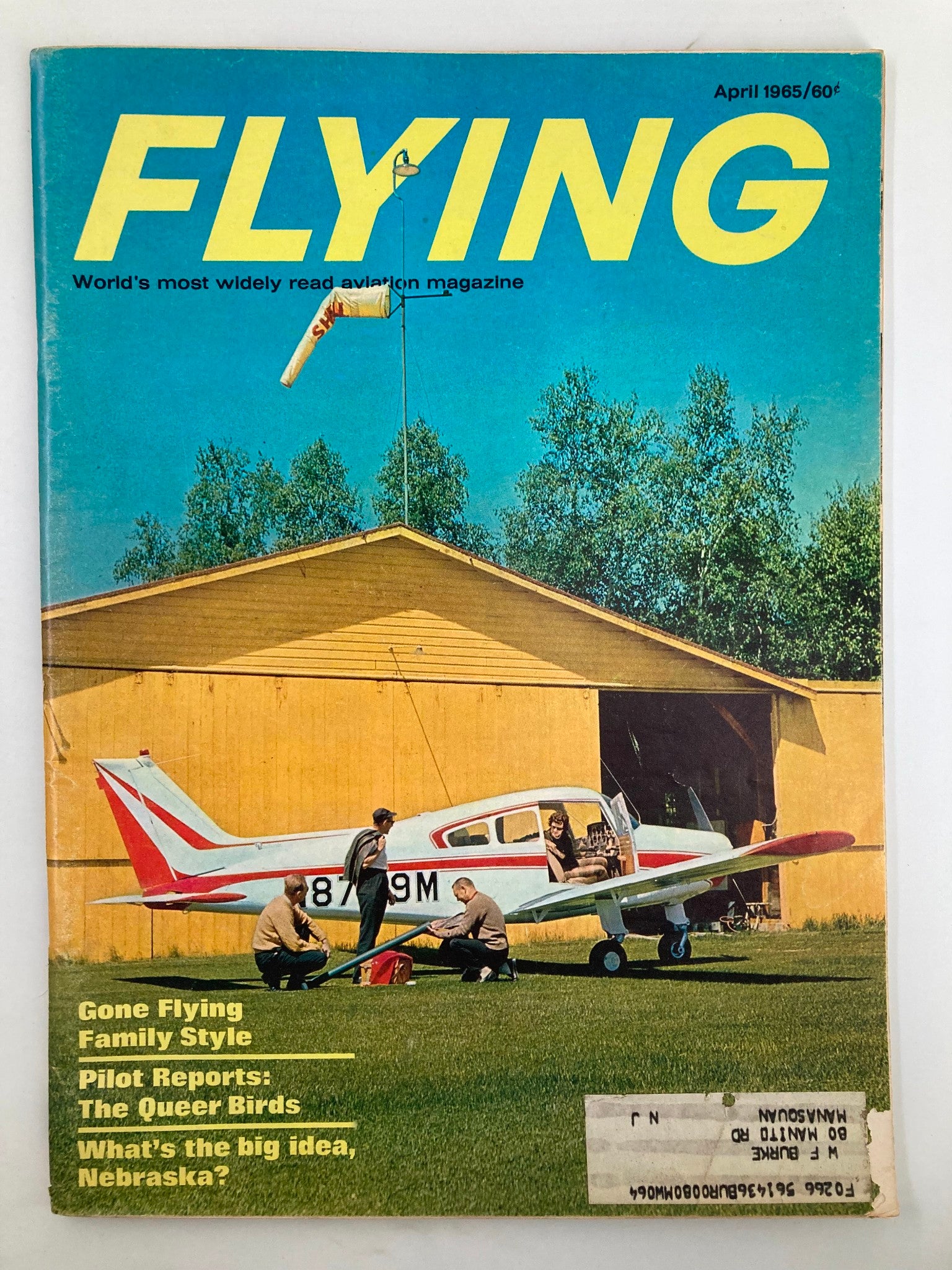 VTG Flying Magazine April 1965 Musketeer II with Bob Jessen and Gene Nora