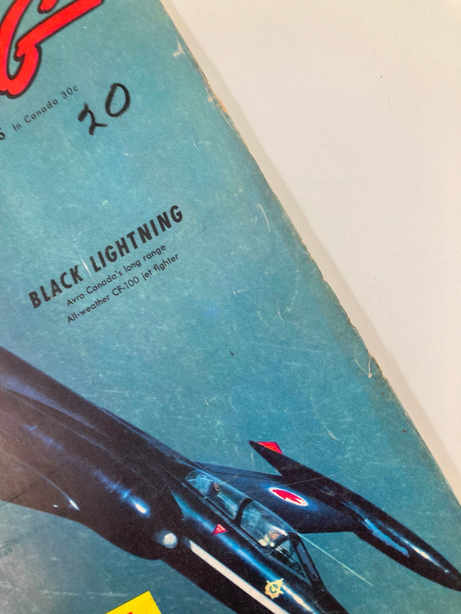 VTG Flying Magazine September 1951 Black Lightning CF-100 Jet Fighter